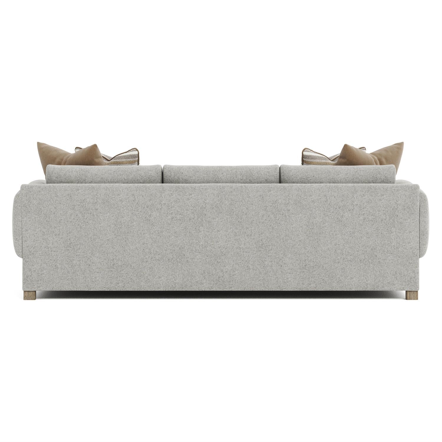 Bernhardt Furniture Plush Tori Fabric Sofa in Portobello