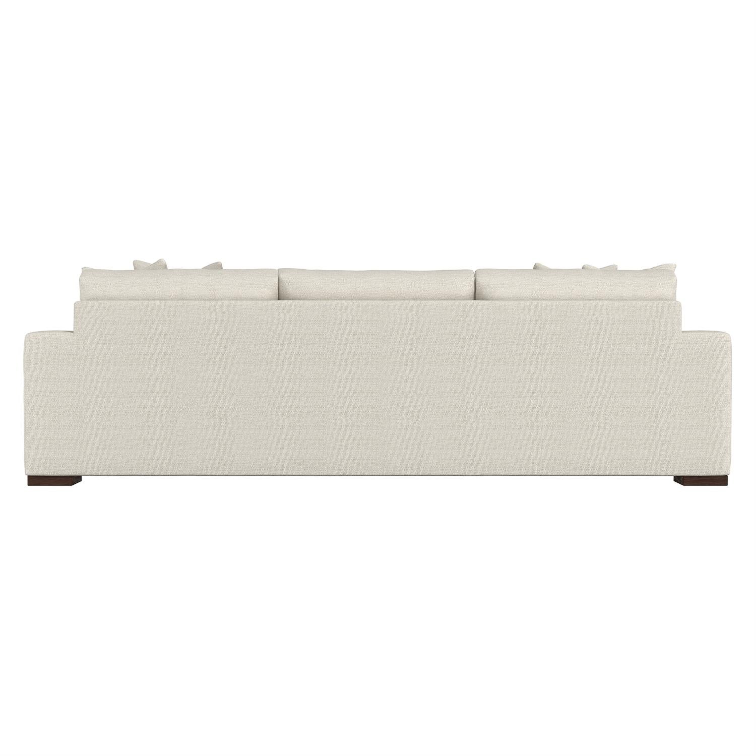 Bernhardt Furniture Plush Drew Three Seater Fabric Sofa in Java