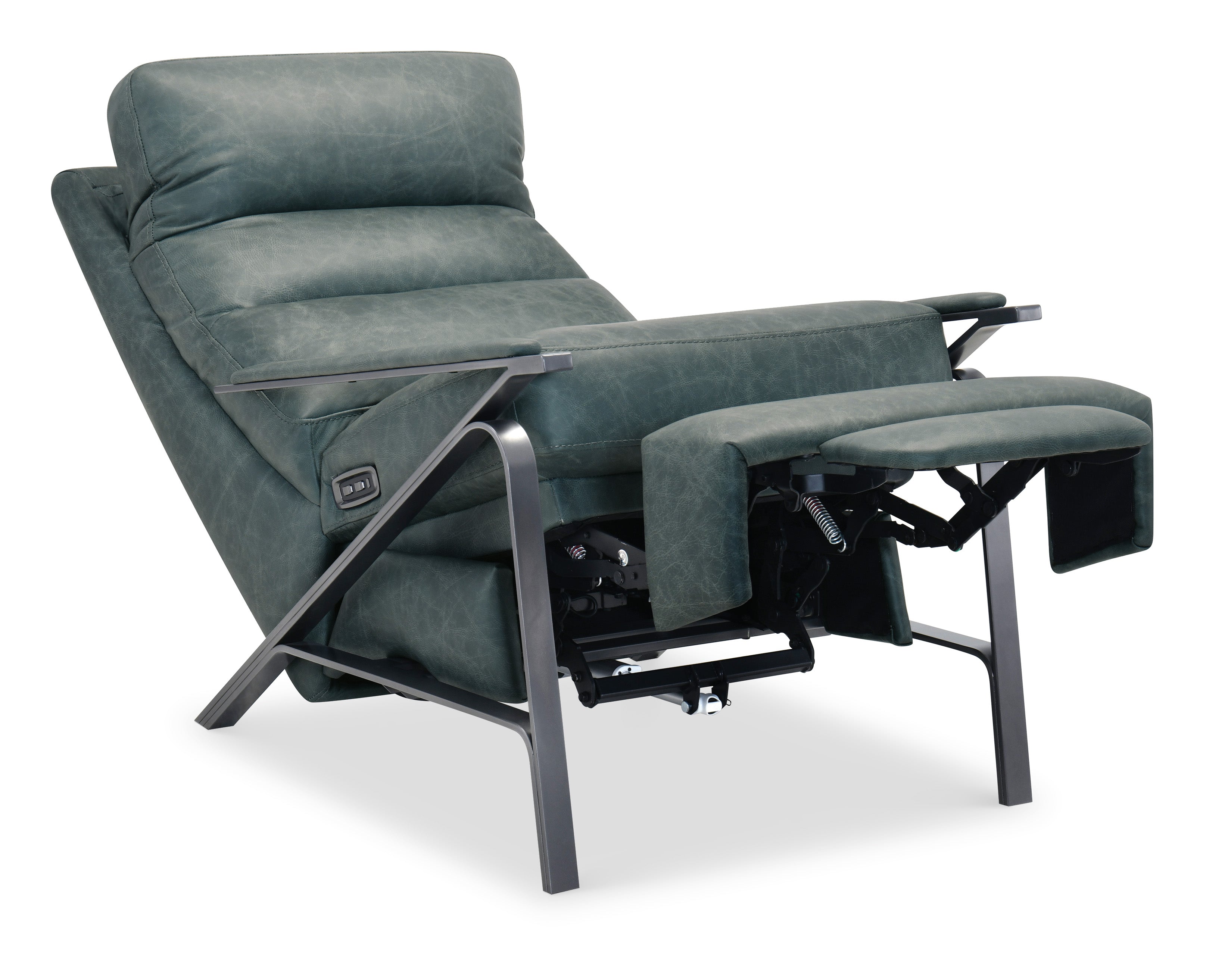 Hooker Furniture Elixir Power Recliner with Power Headrest in Blue