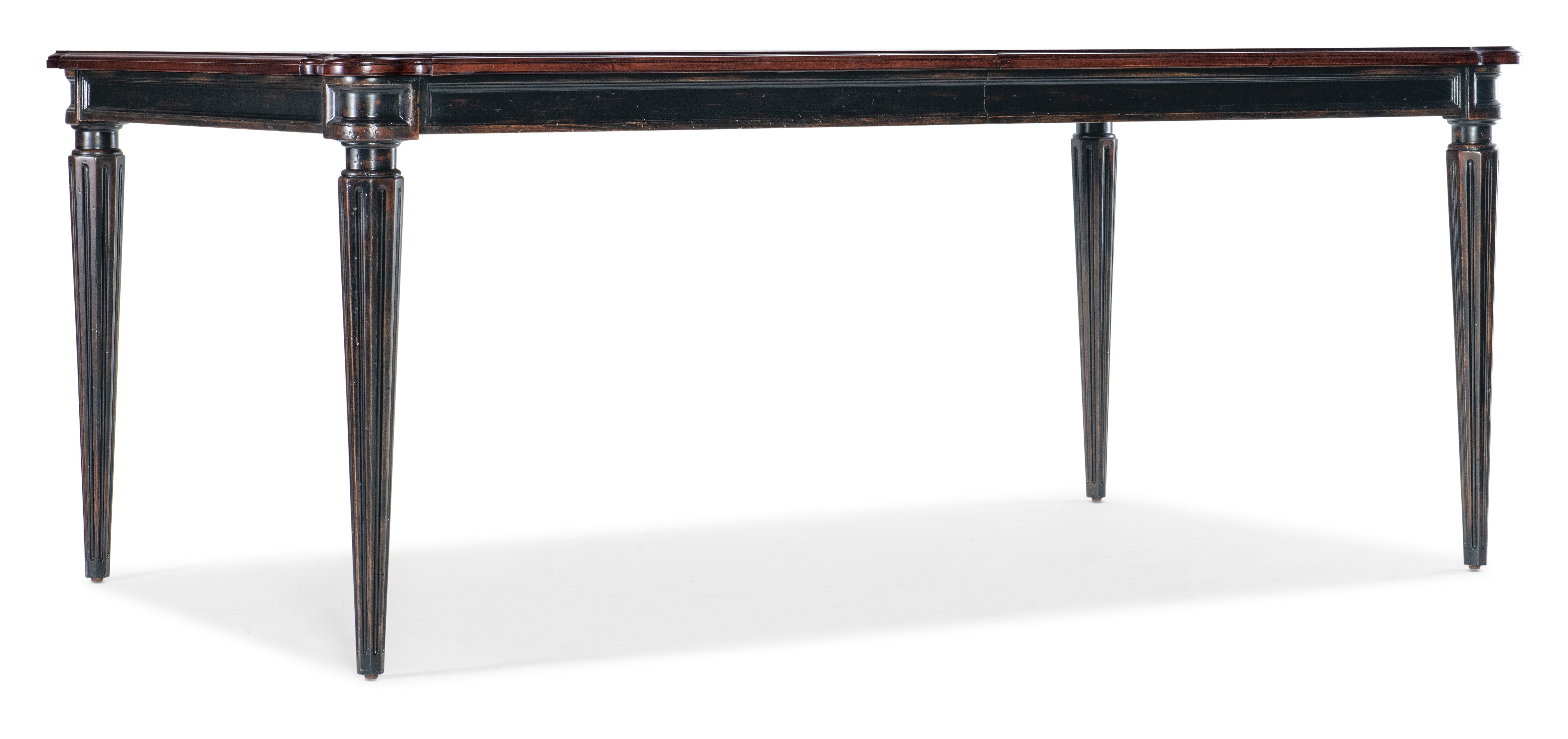 Hooker Furniture Charleston Rectangle Leg Dining Table w-2-22in Leaves