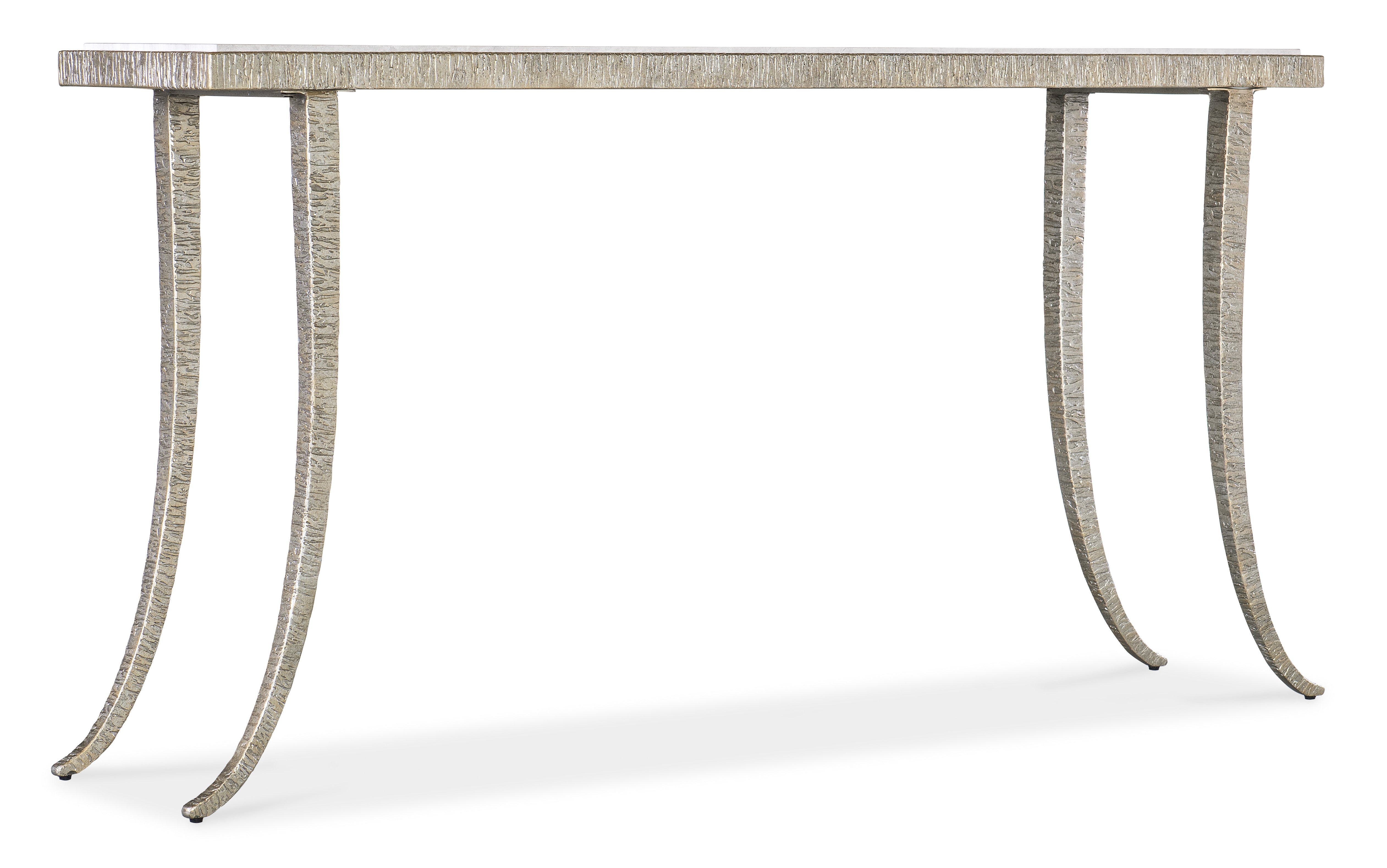 Hooker Furniture Melange Sabre Console Table in Silver