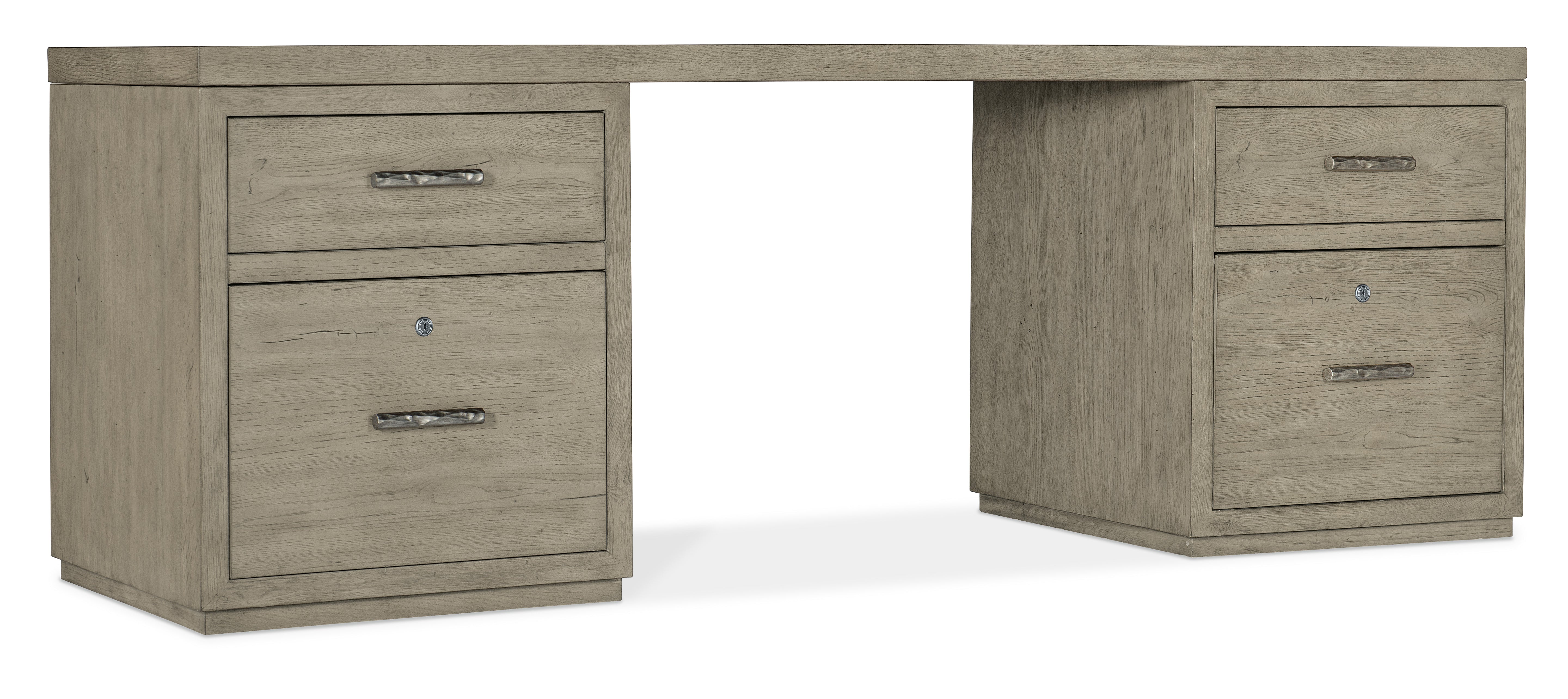 Hooker Furniture Linville Falls 84" Desk with Two Files