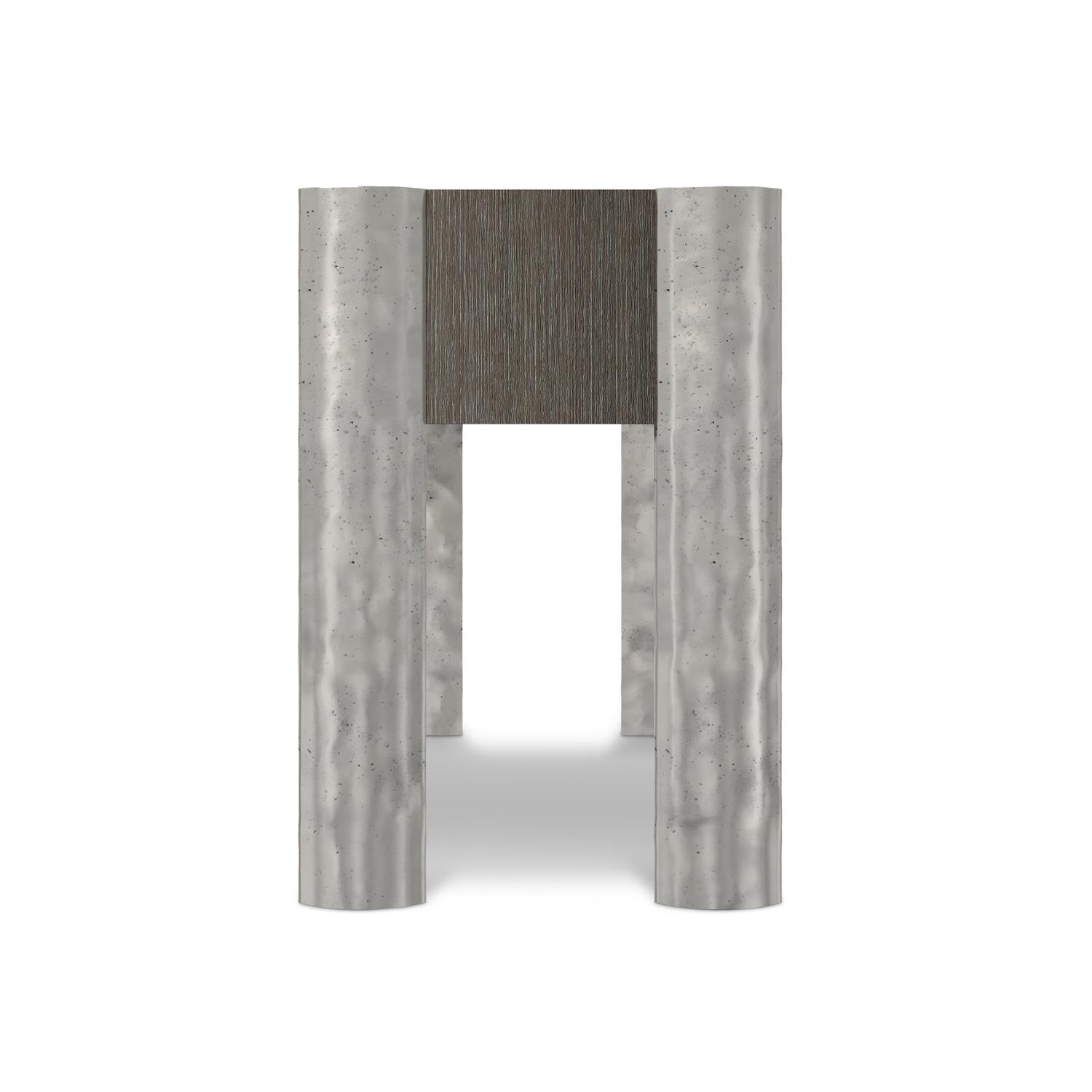 Bernhardt Furniture Prado Open Nightstand in Porcini