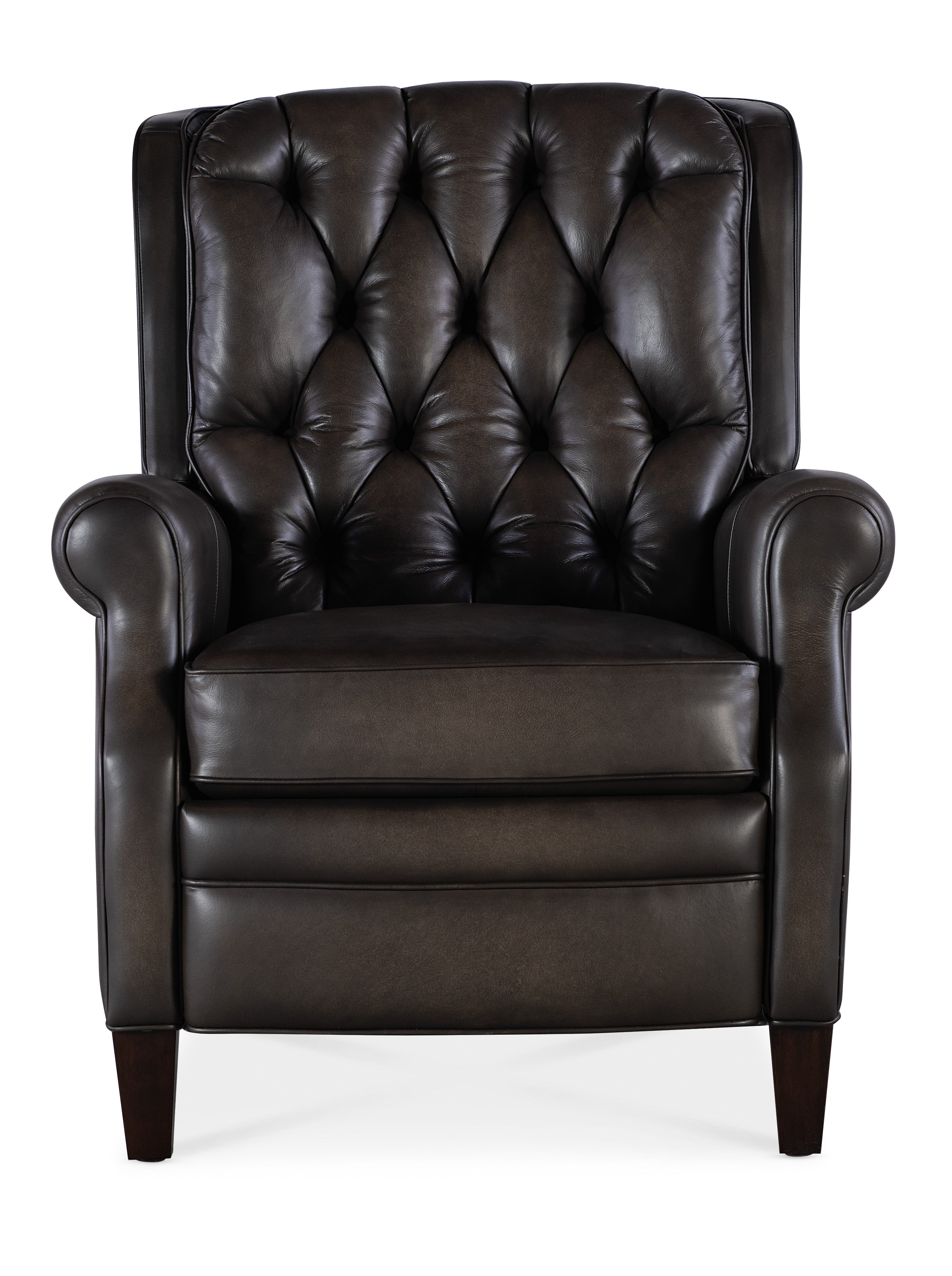 Hooker Furniture Palmer Press Back Recliner in Grey