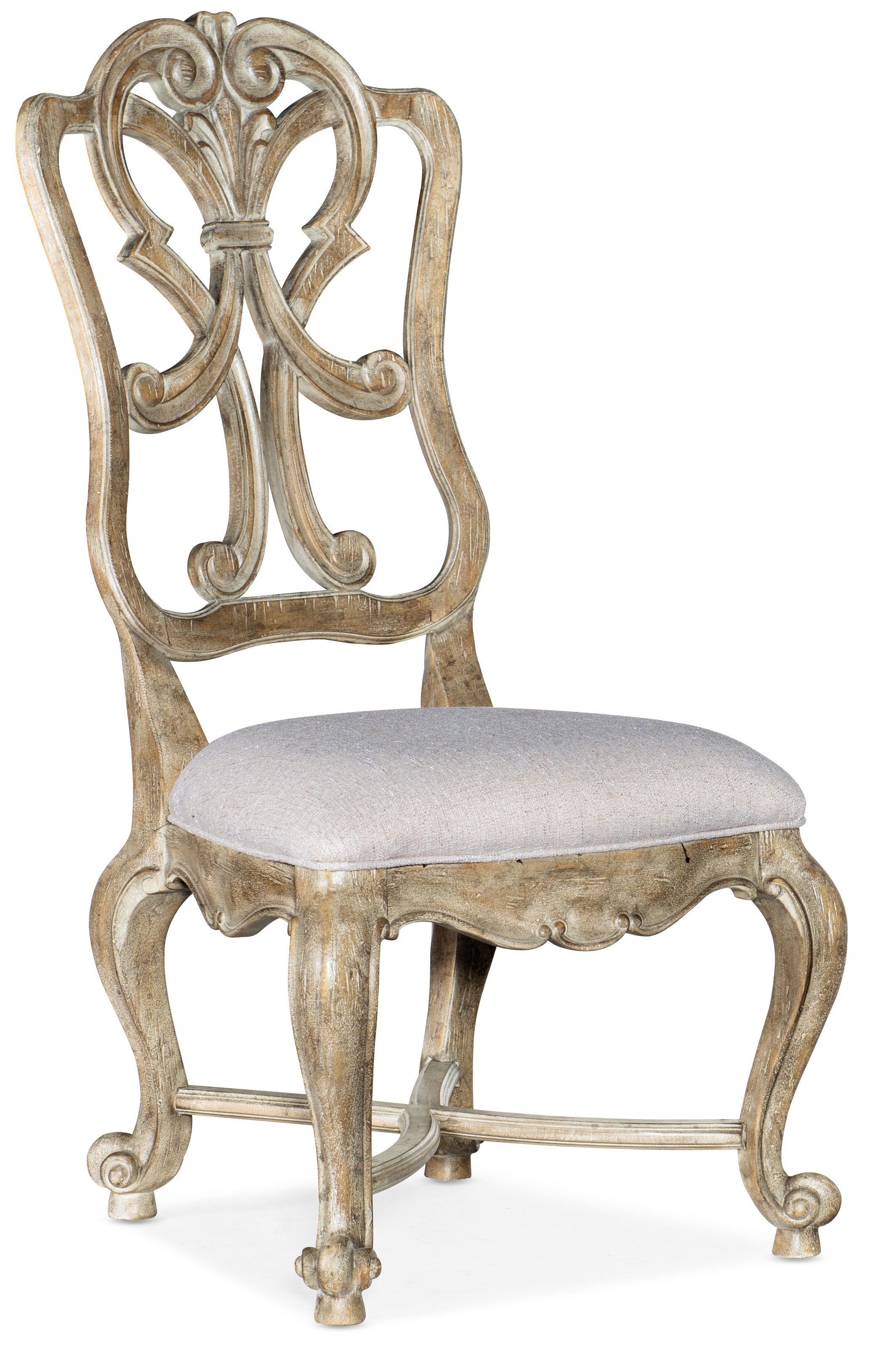 Hooker Furniture Castella Wood Back Side Chair