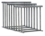 Hooker Furniture Melange Bianca Nesting Tables in Grays