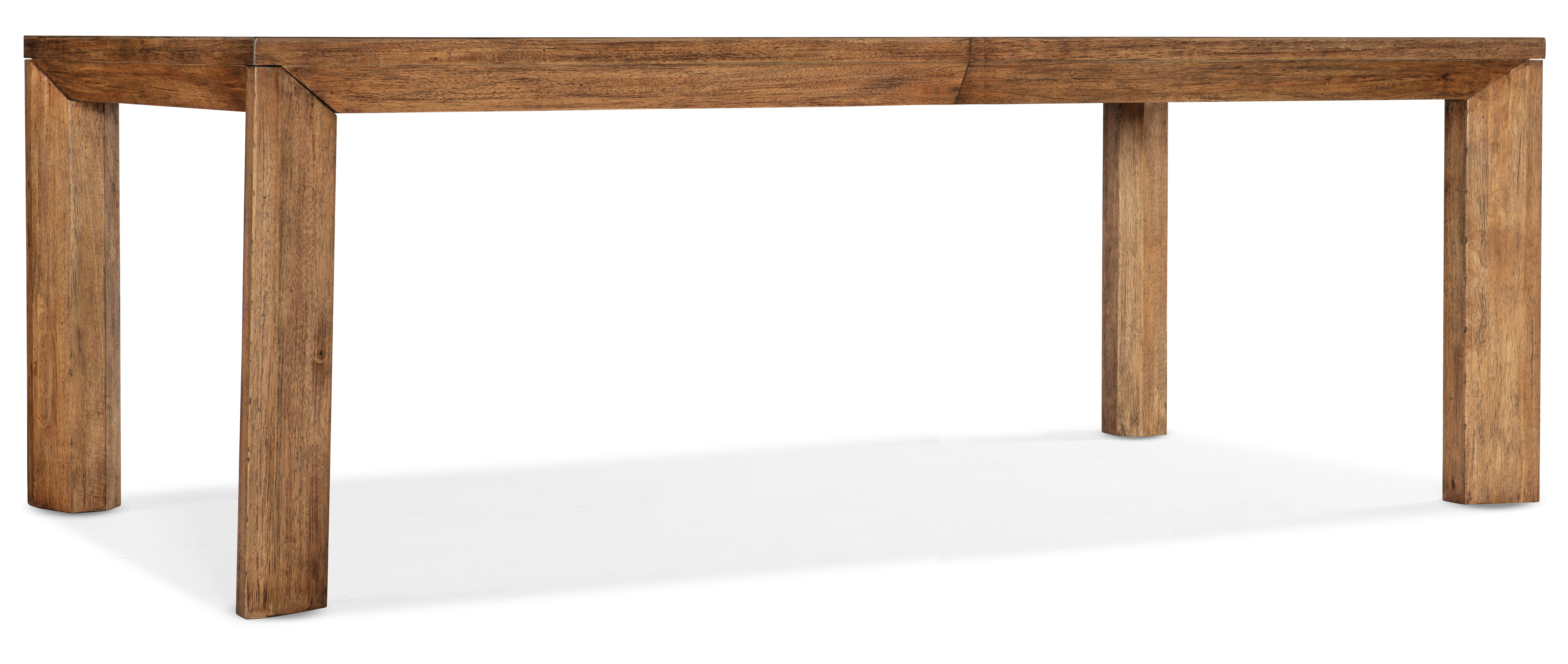 Hooker Furniture Big Sky Leg Table with 1-24 in Leaf