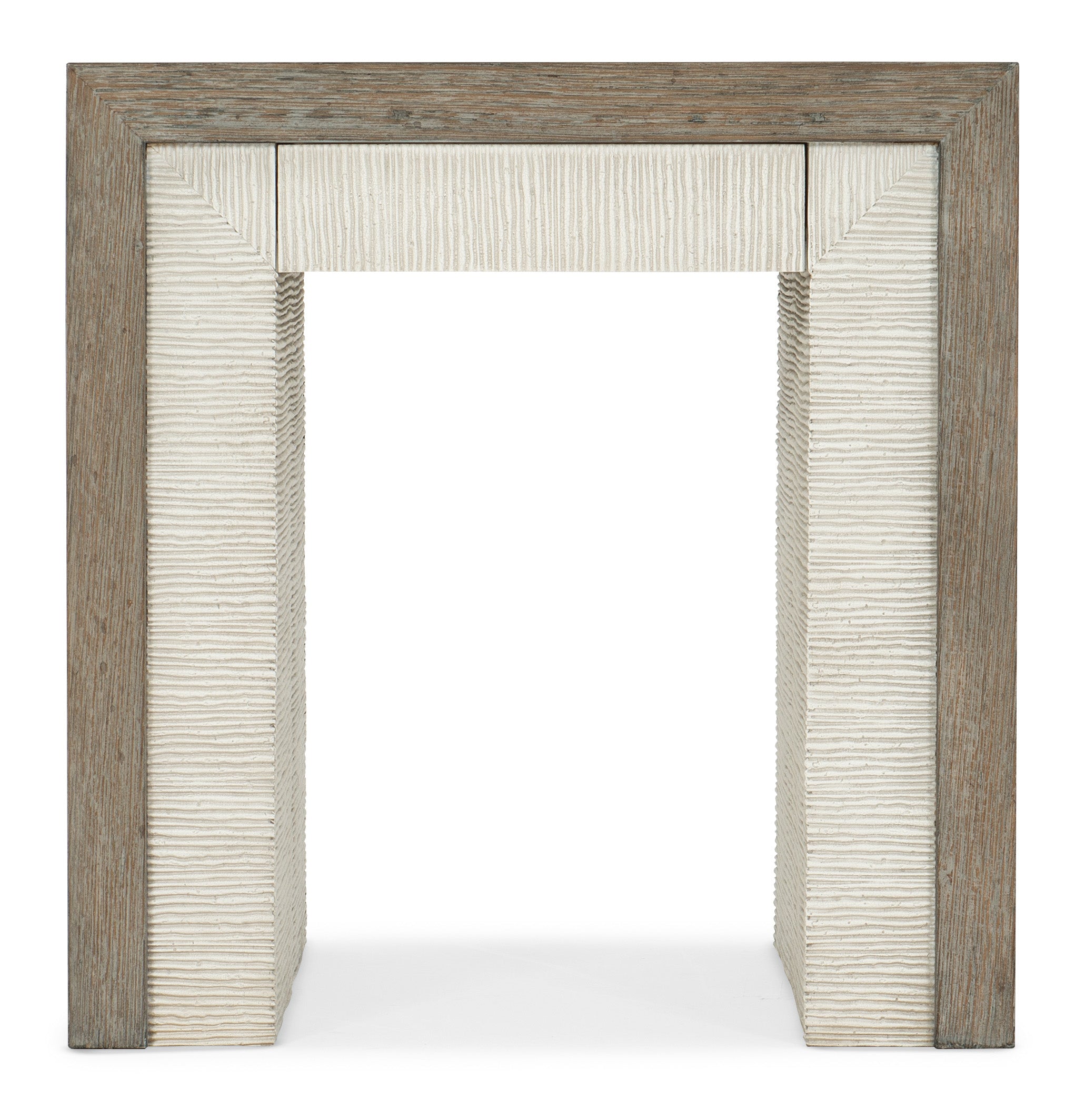 Hooker Furniture Serenity Skipper End Table in Gray