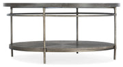 Hooker Furniture Round Cocktail Table in Silver