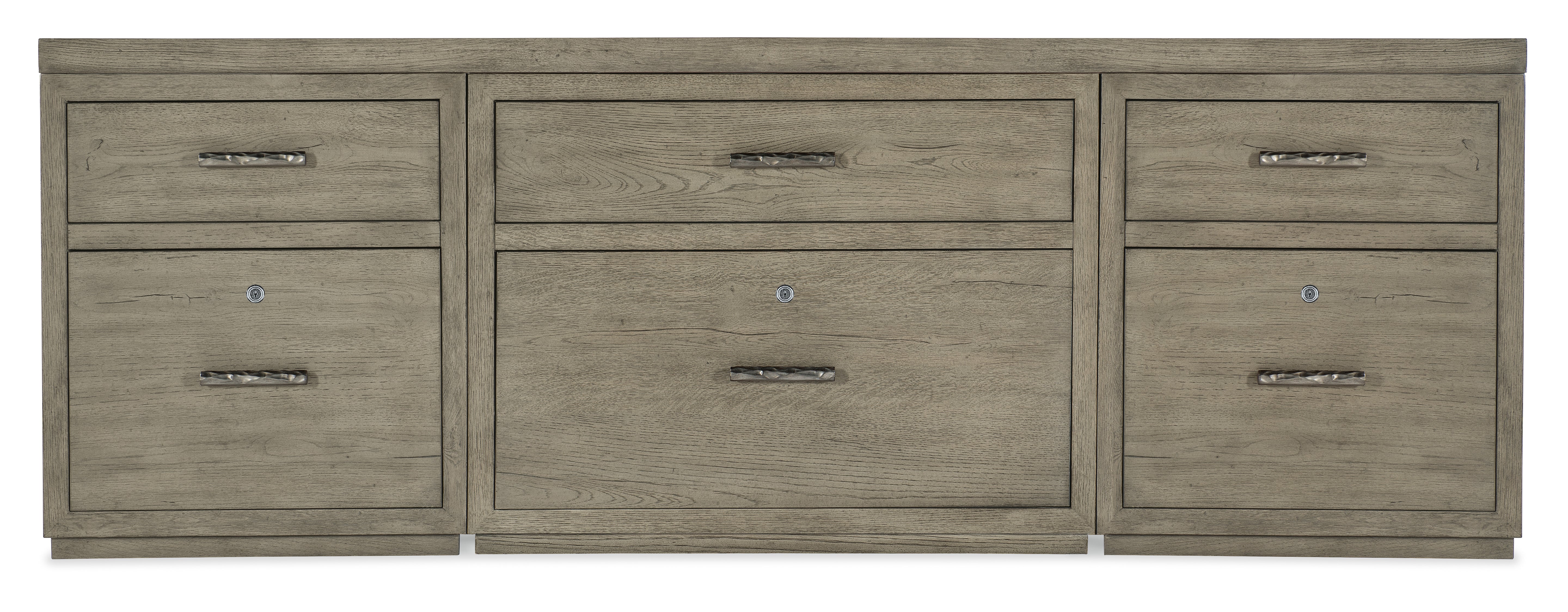 Hooker Furniture Linville Falls 84" Credenza with Two Files and Lateral File