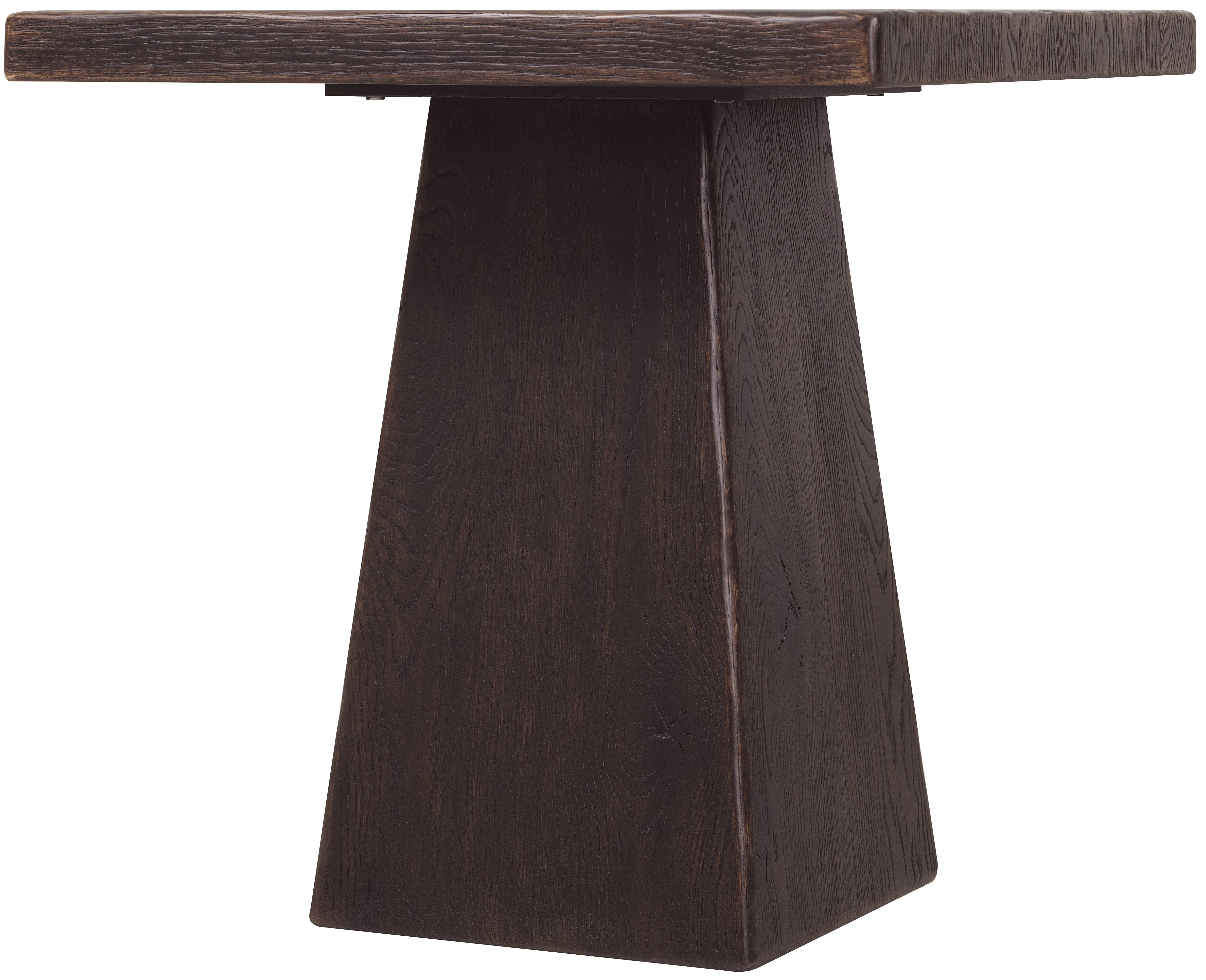 Hooker Furniture Driftwood End Table in Blacks