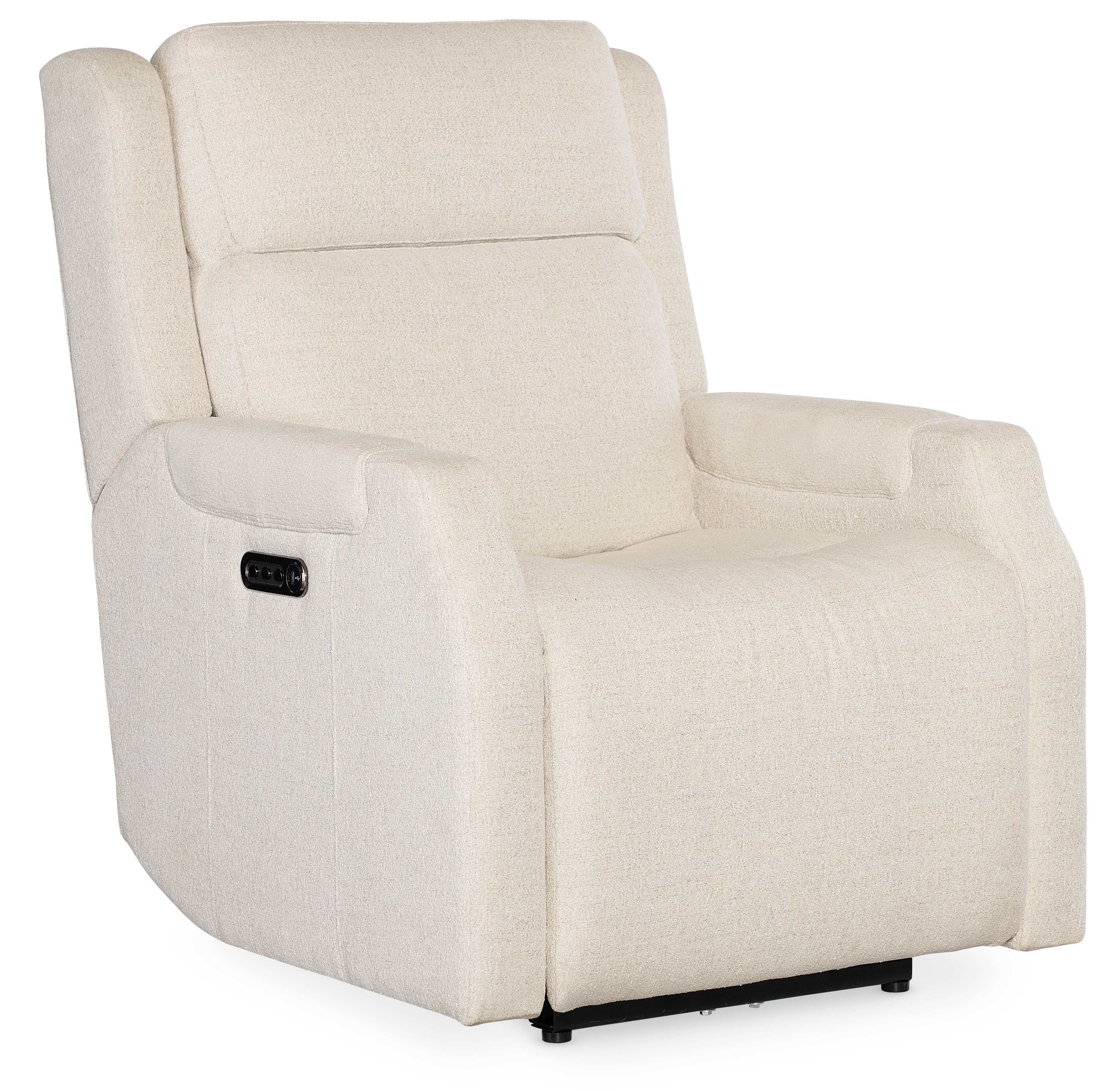 Hooker Furniture Nelson Zero Gravity Power Recliner with Power Headrest and Lumbar in White