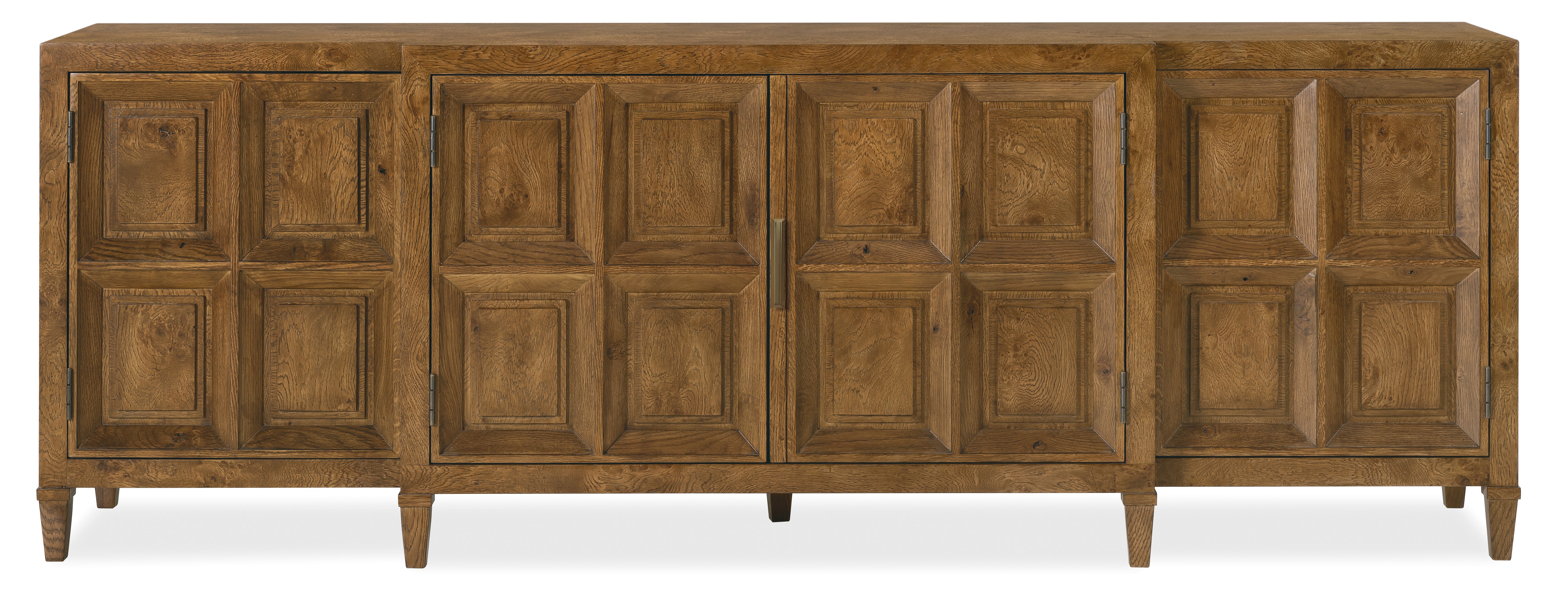 Hooker Furniture Melange Nikos Credenza in Medium Wood