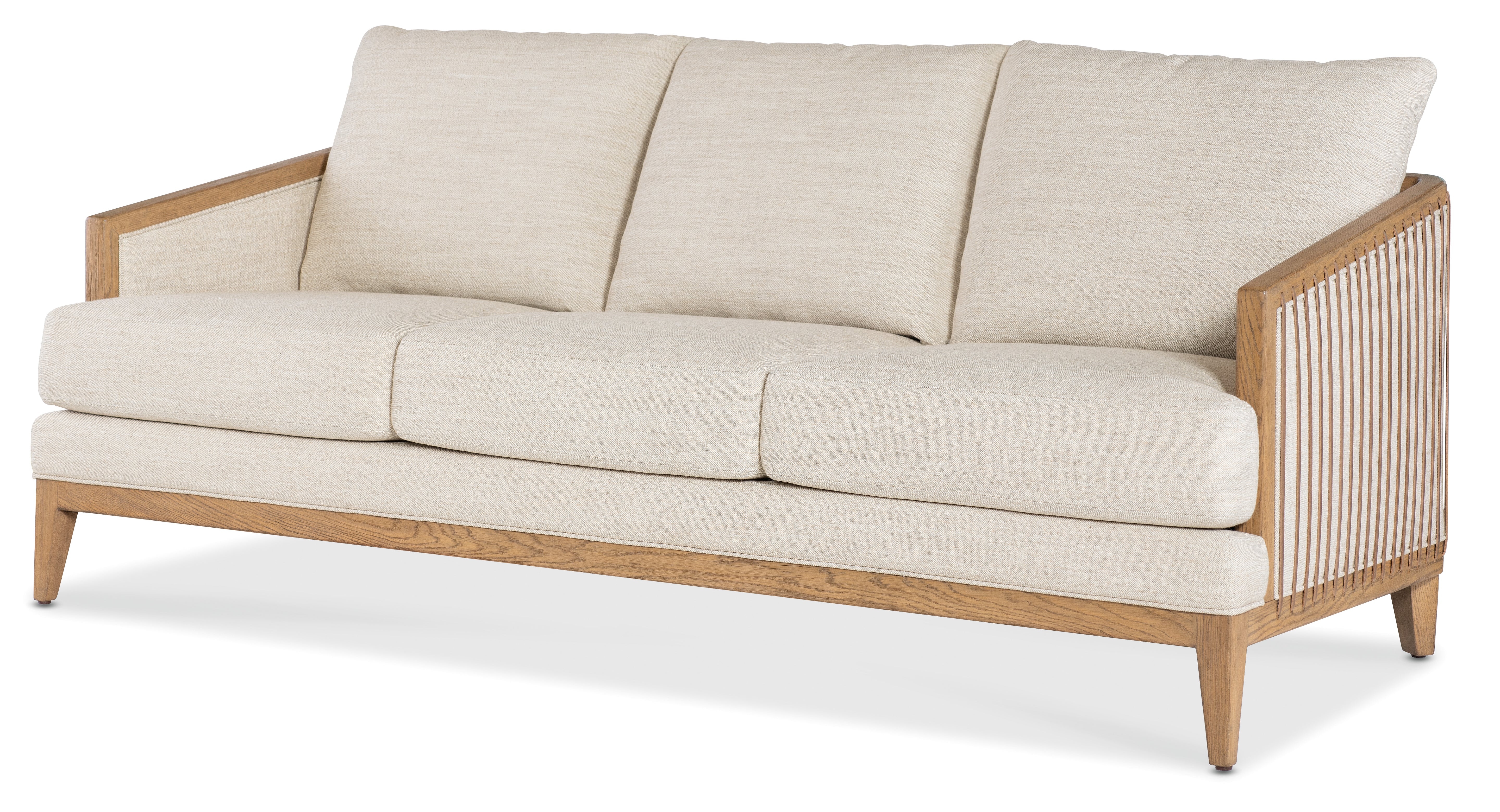 Hooker Furniture Enveyed Stationary Sofa in Beige
