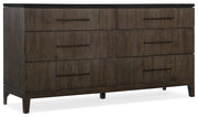 Hooker Furniture Miramar Aventura Raphael Six-Drawer Stone Top Dresser