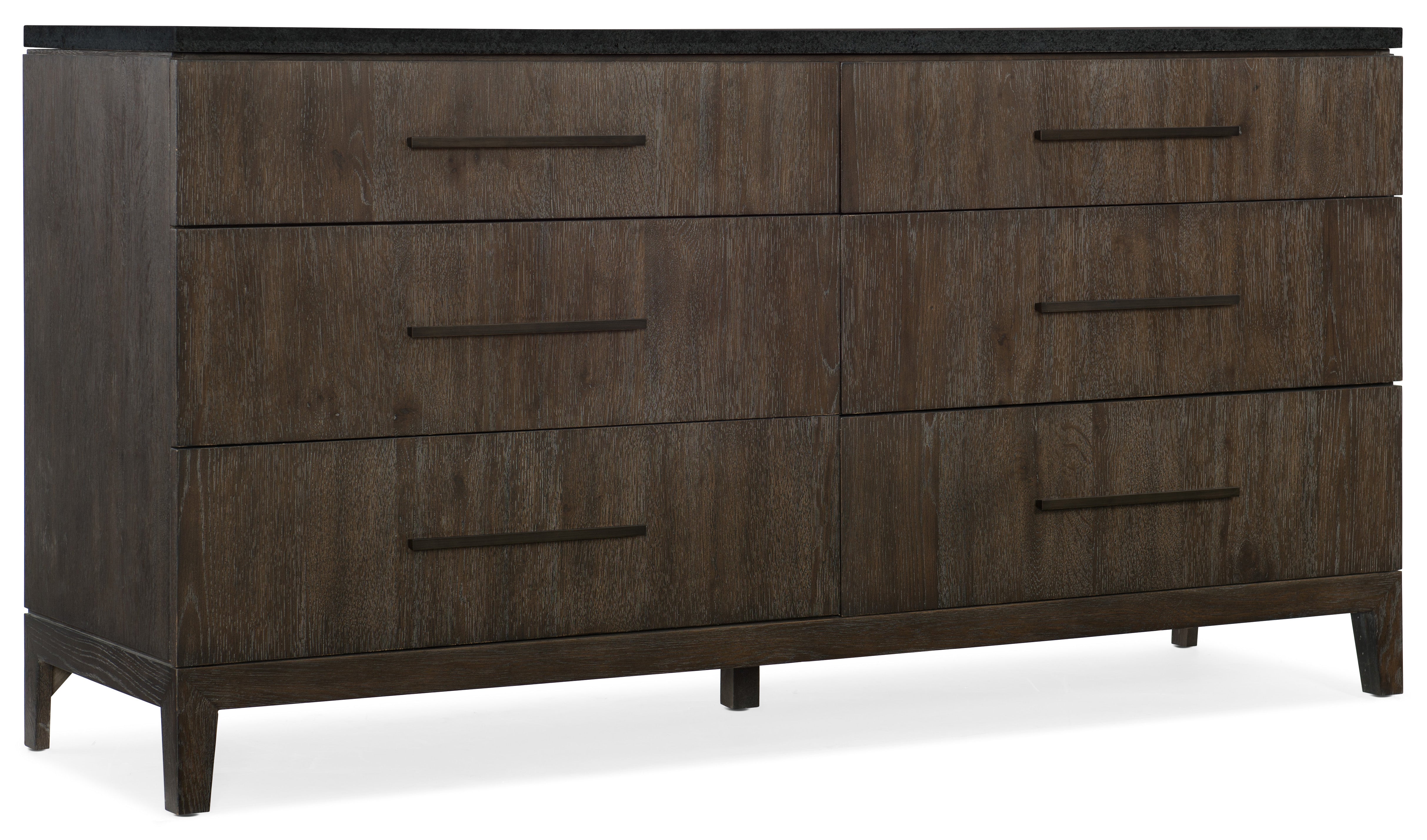 Hooker Furniture Miramar Aventura Raphael Six-Drawer Stone Top Dresser