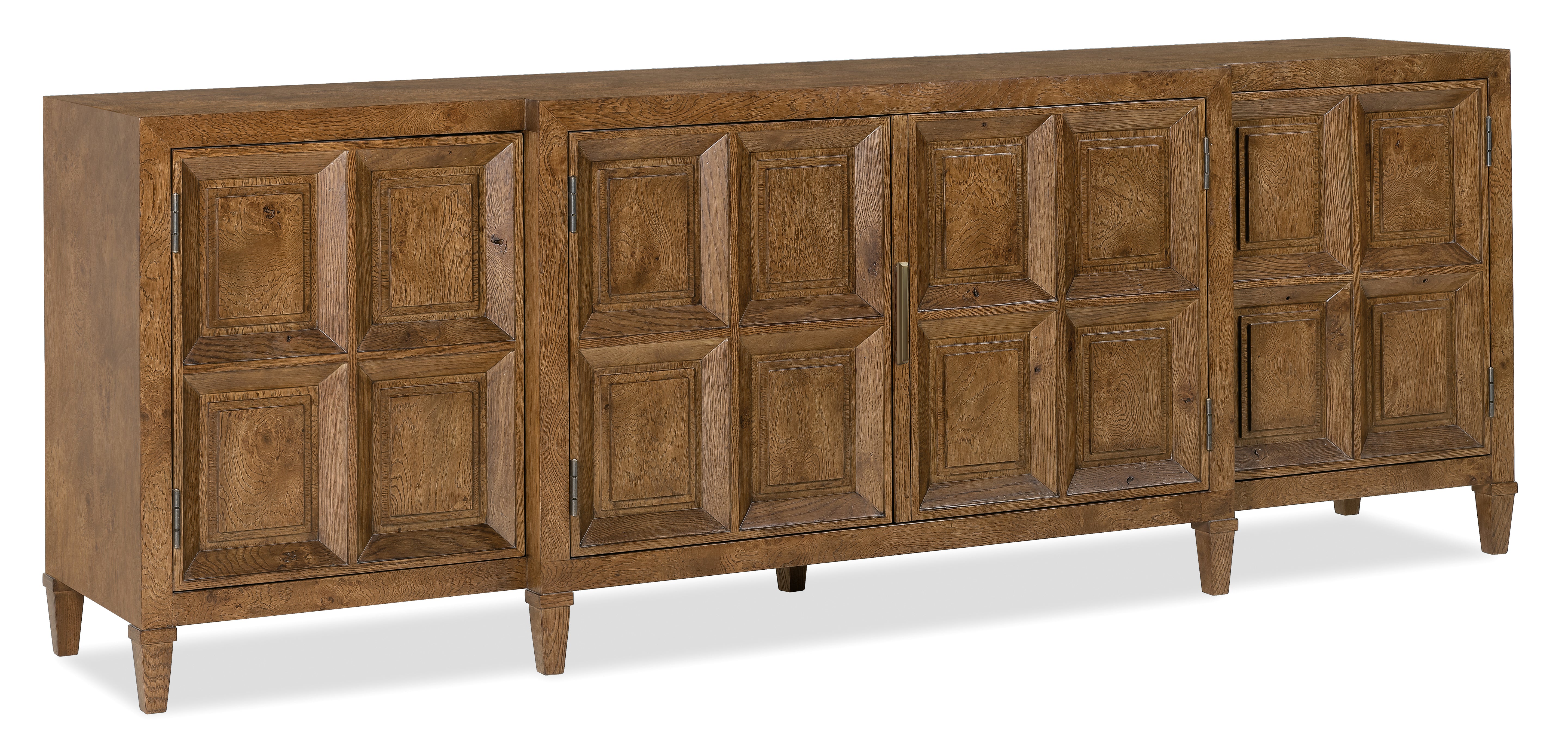 Hooker Furniture Melange Nikos Credenza in Medium Wood