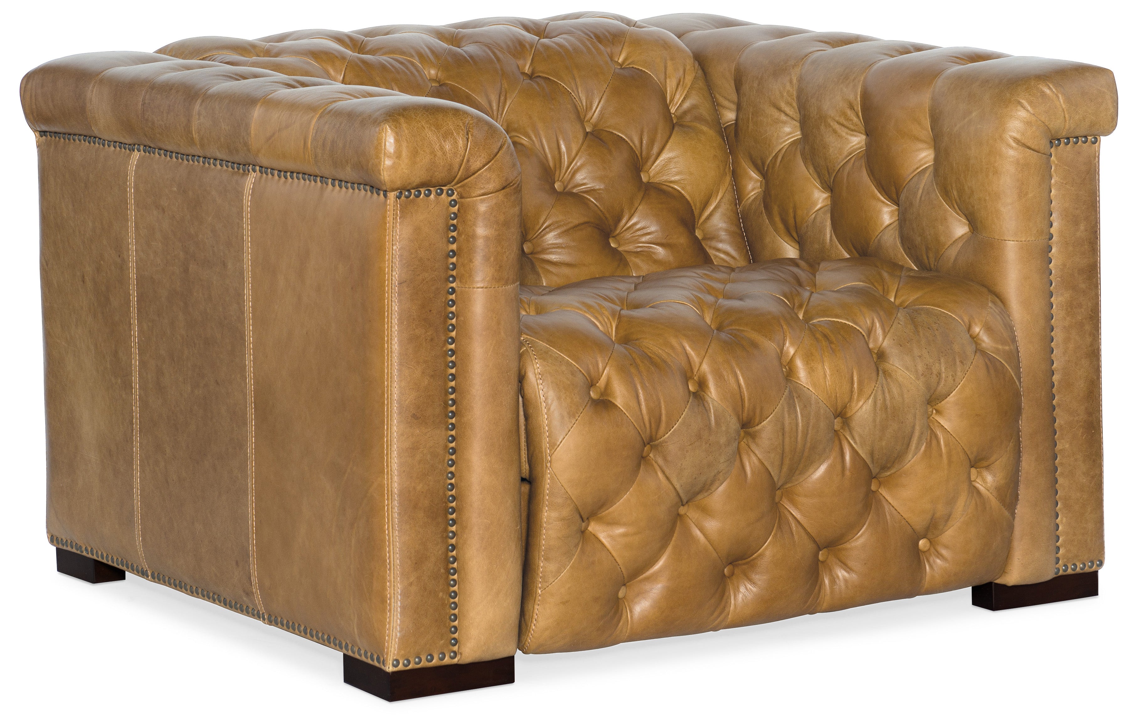 Hooker Furniture Savion Grandier Power Recliner with Power Headrest in Light Brown