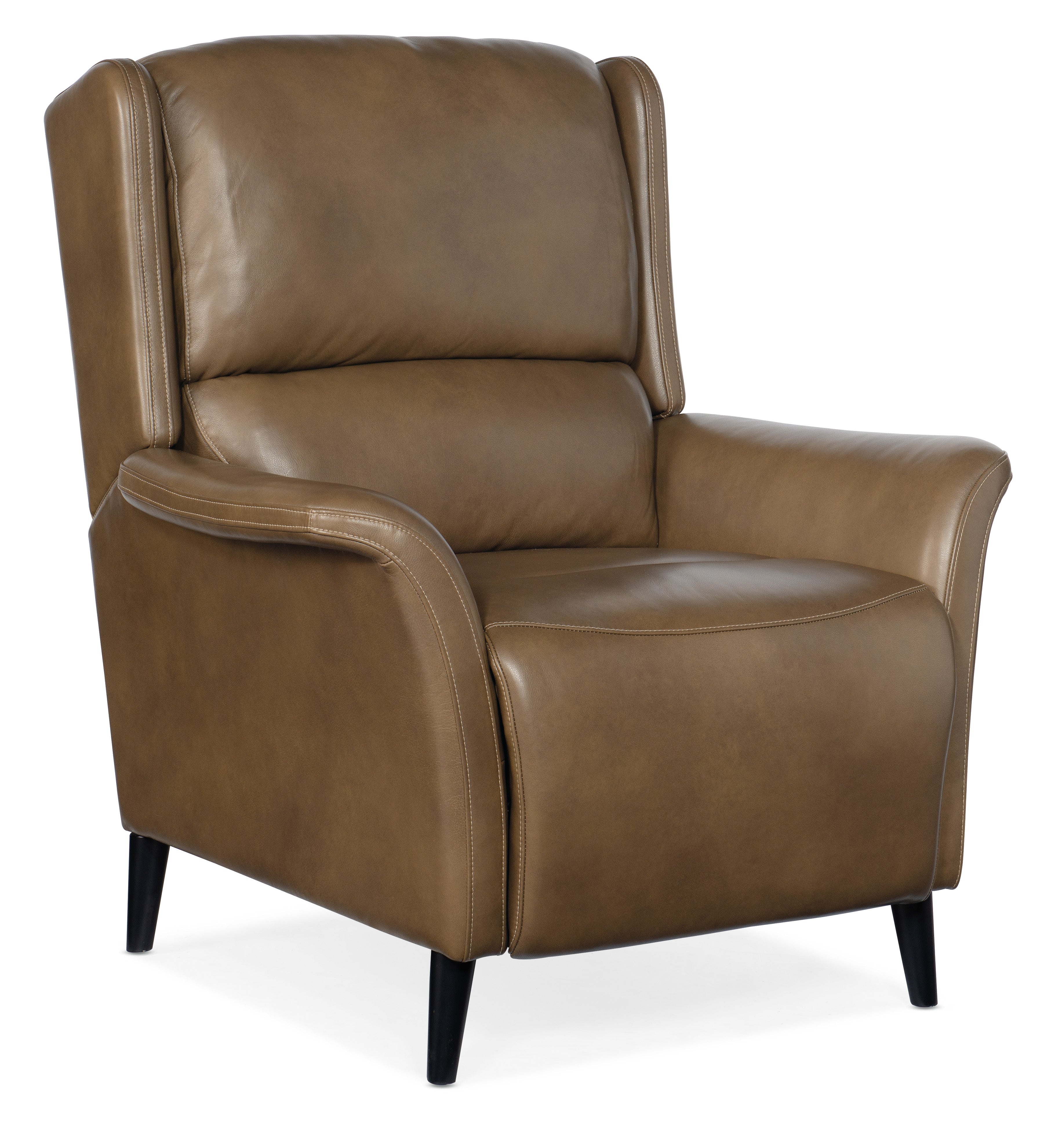 Hooker Furniture Deacon Power Recliner with Power Headrest in Dark Brown