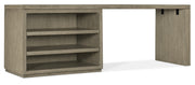 Hooker Furniture Linville Falls 84" Desk with Open Desk Cabinet