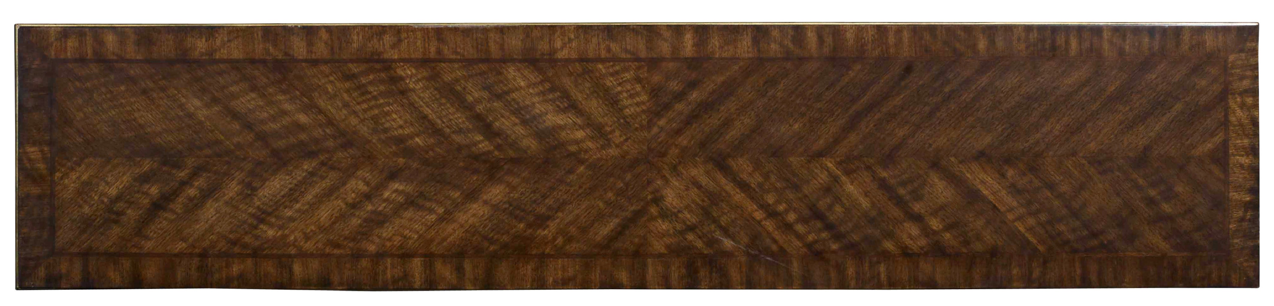 Hooker Furniture Melange Presidio Console Table in Dark Brown