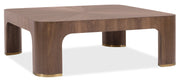 Hooker Furniture Eleana Cocktail Table in Medium Wood
