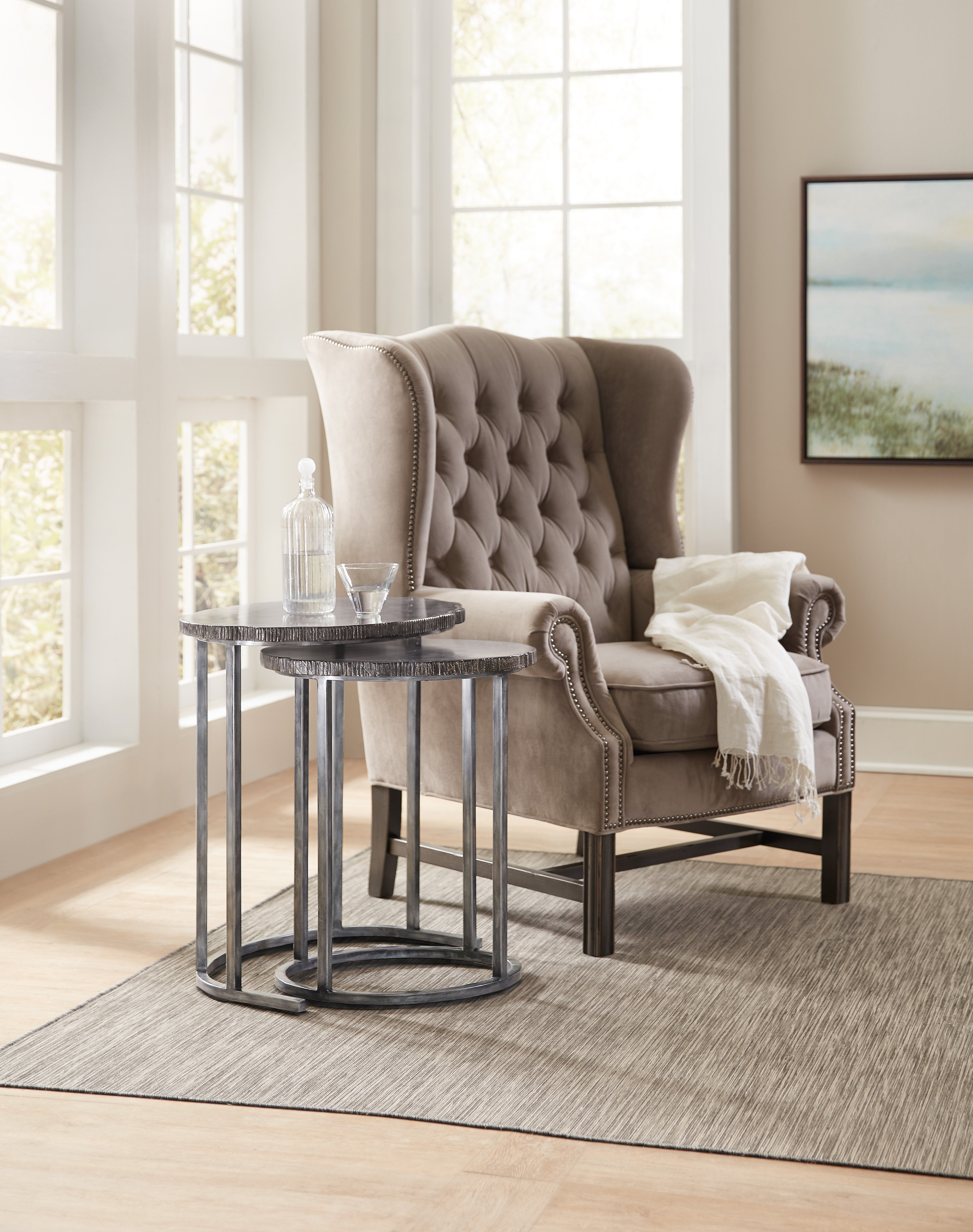Hooker Furniture Nesting Tables in Black