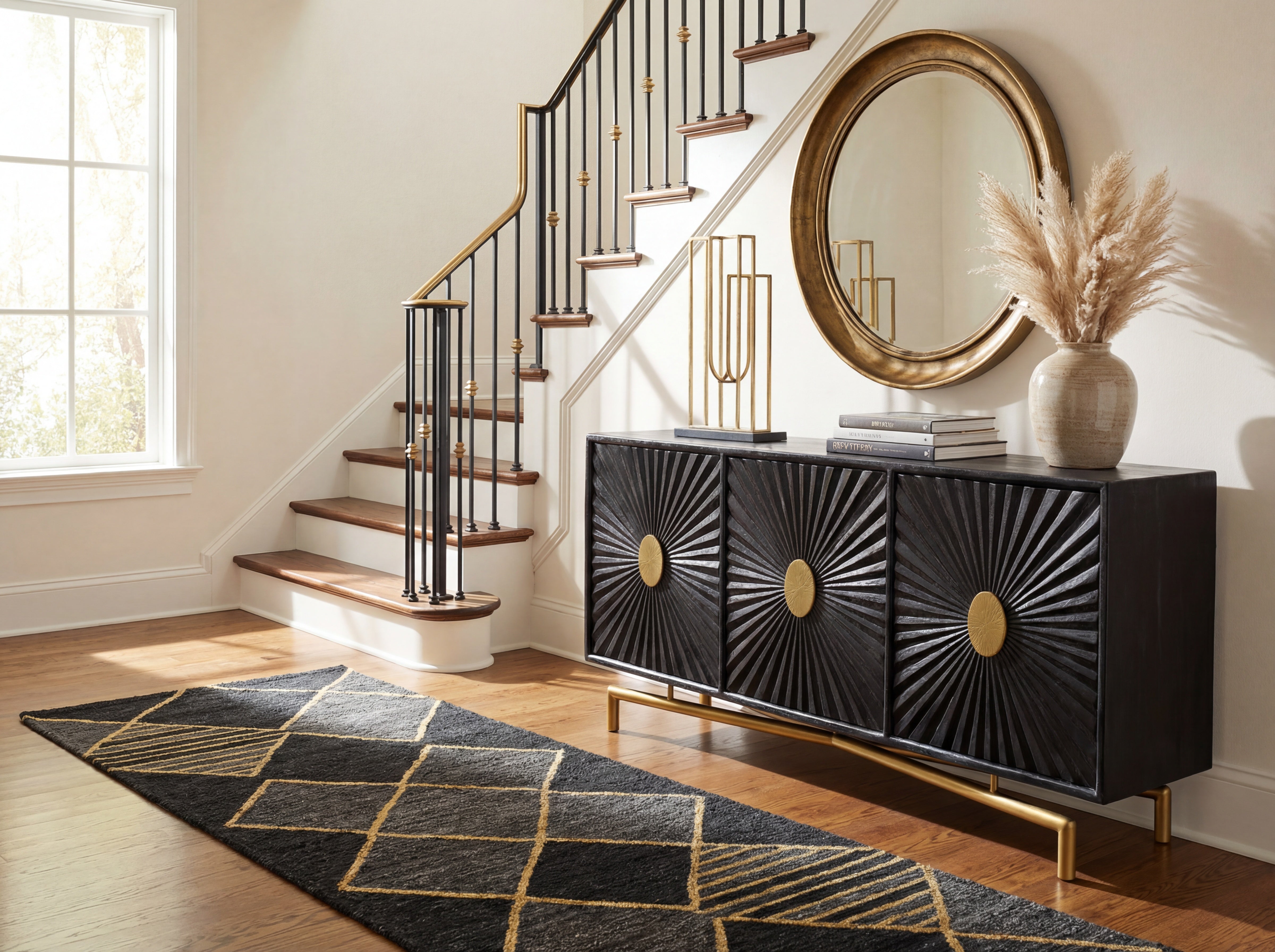 Hooker Furniture 69in Entertainment Console in Black