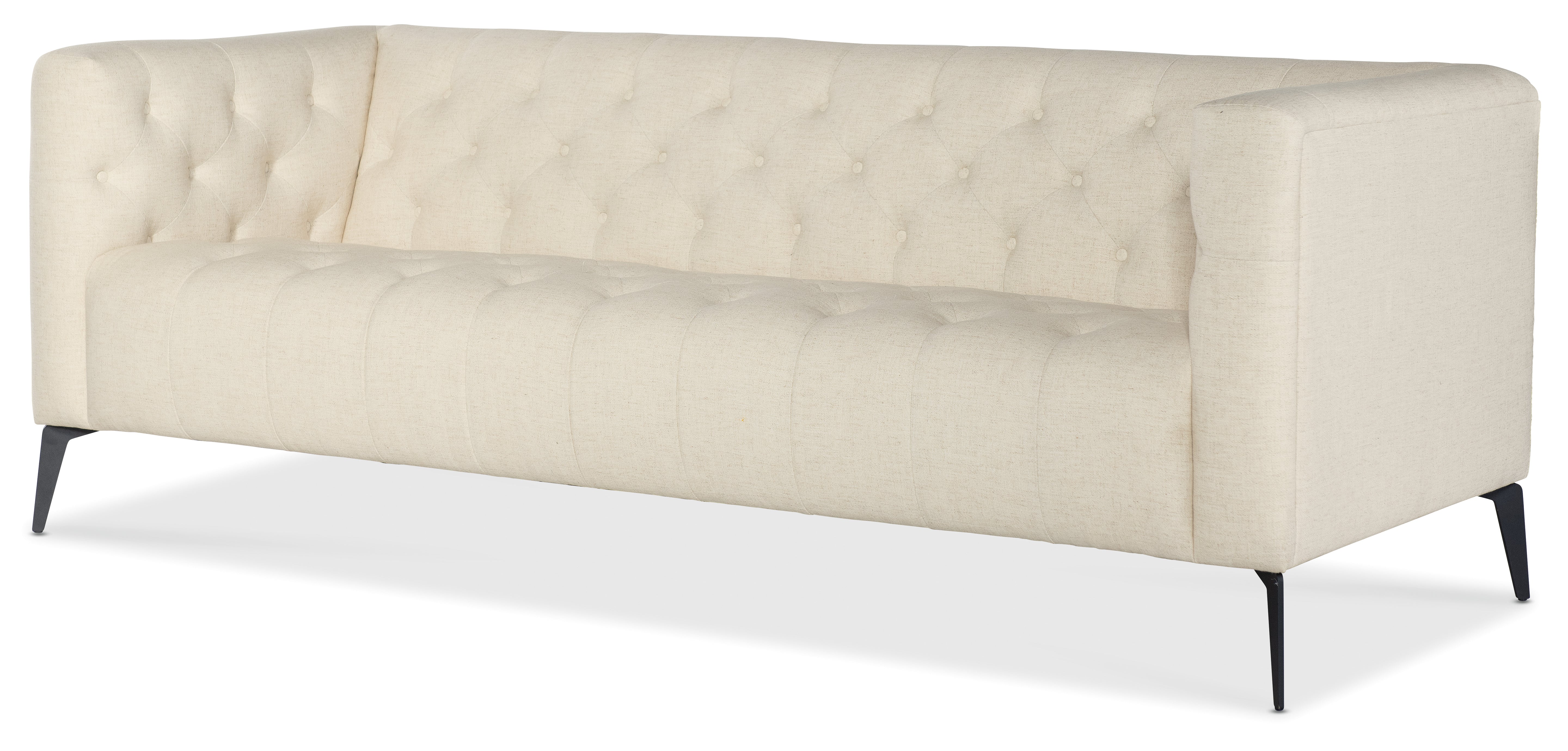 Hooker Furniture Nicolla Stationary Sofa in Beige