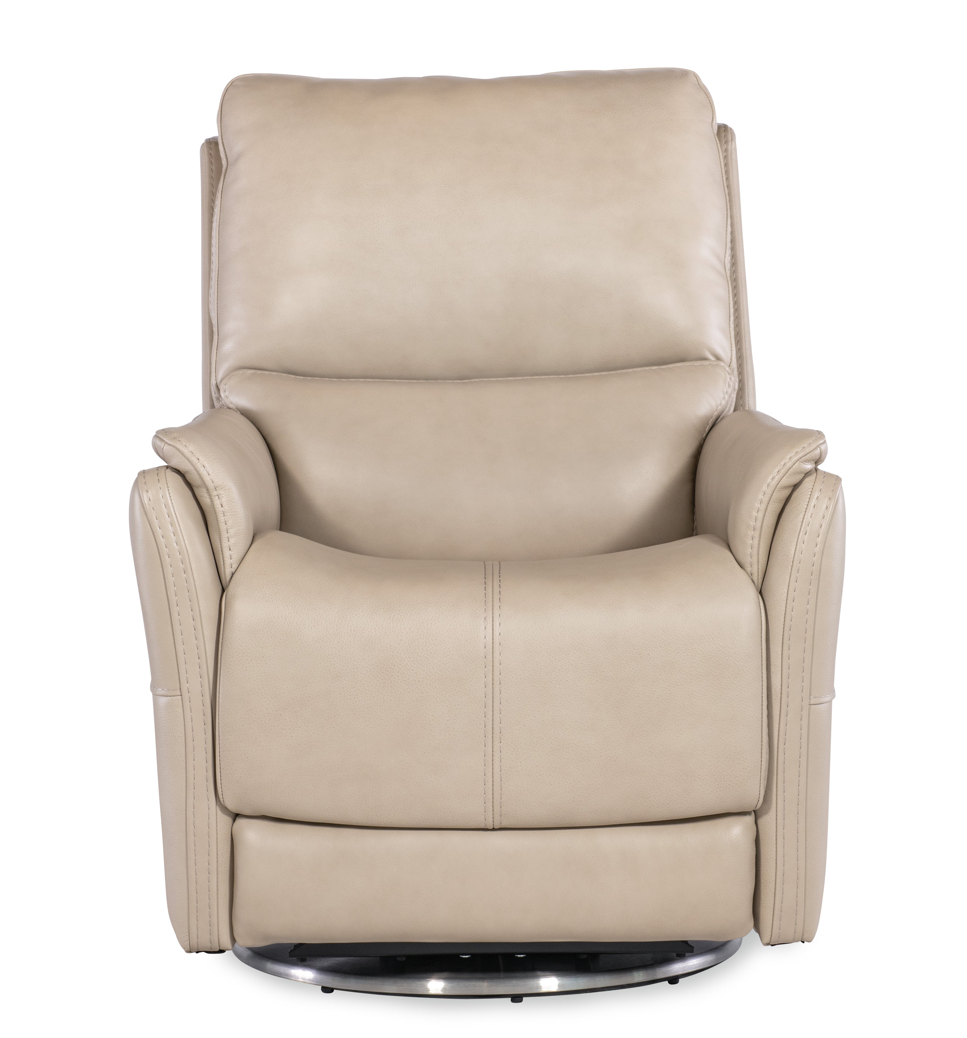 Hooker Furniture Soiree Zero Gravity Swivel with Power Headrest & Lumbar in Beige