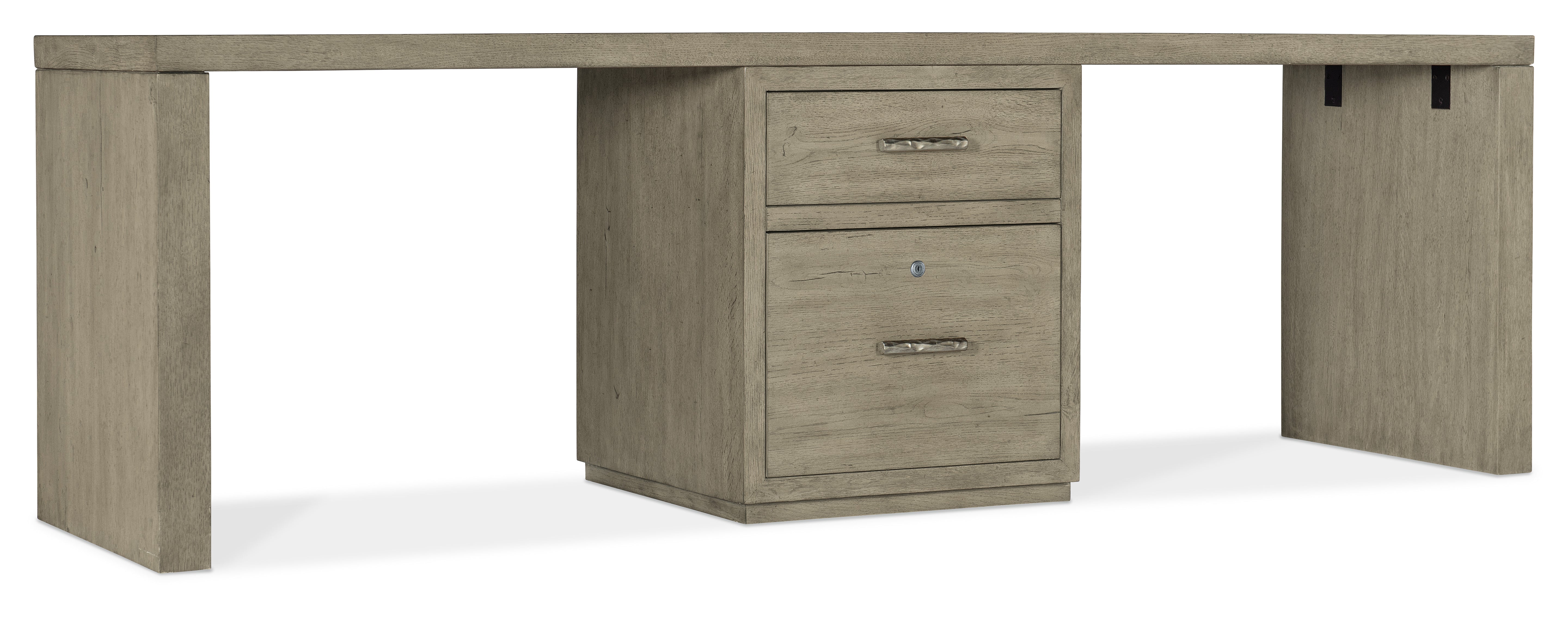 Hooker Furniture Linville Falls 96" Desk with One Centered File