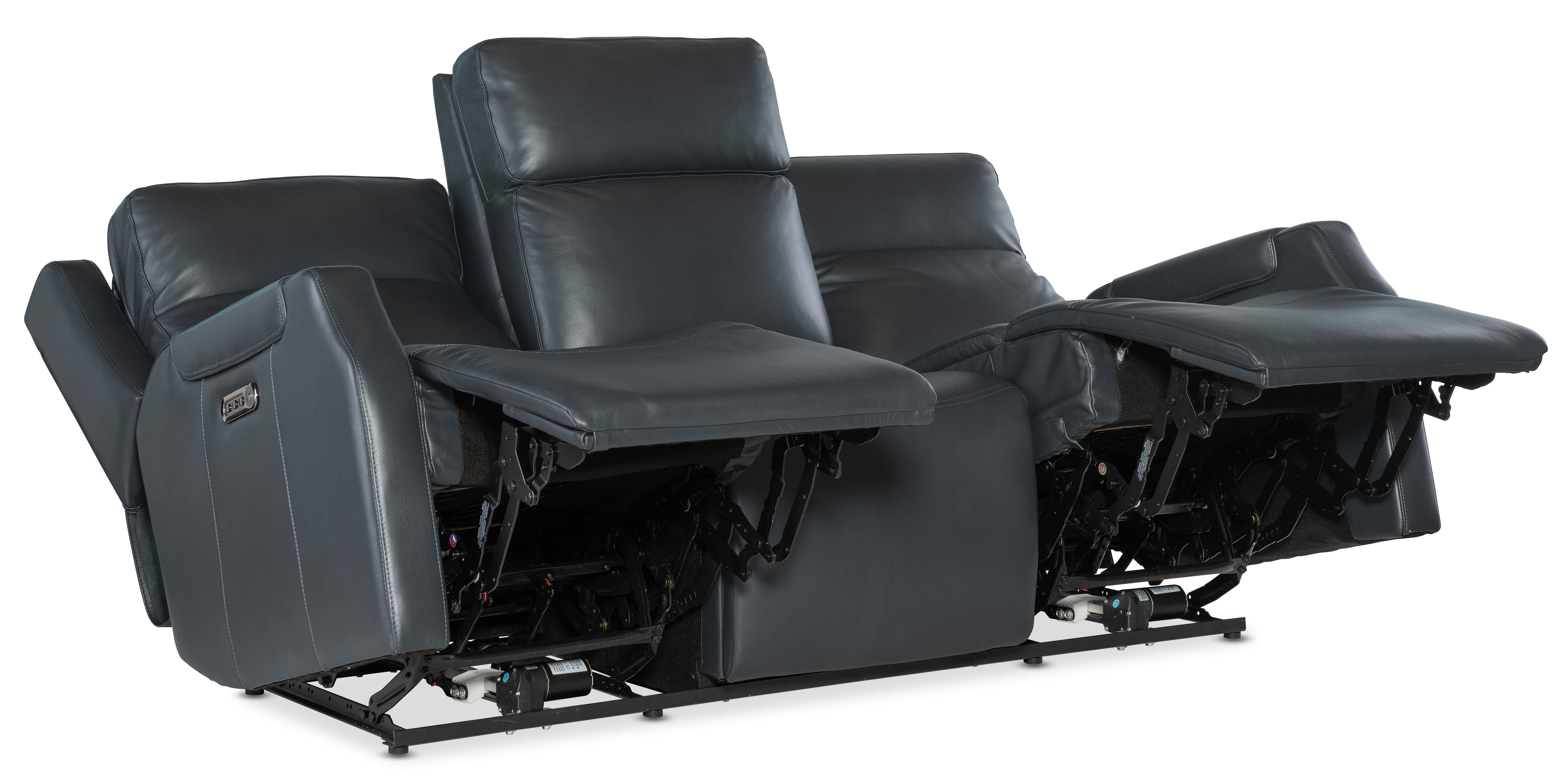 Hooker Furniture Nelson Zero Gravity Power Sofa with Power Headrest and Lumbar in Blue