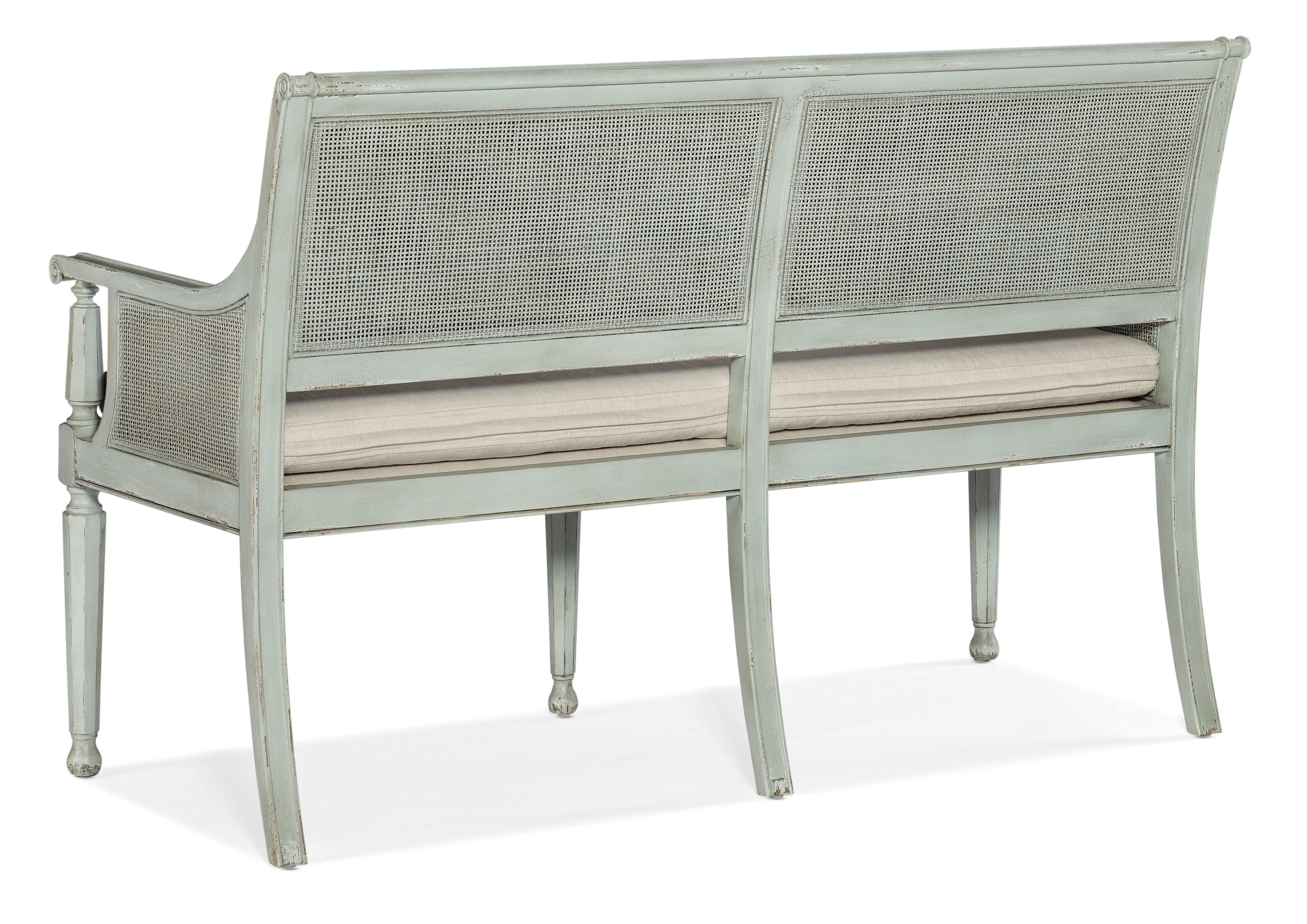 Hooker Furniture Charleston Bench in Light Blue