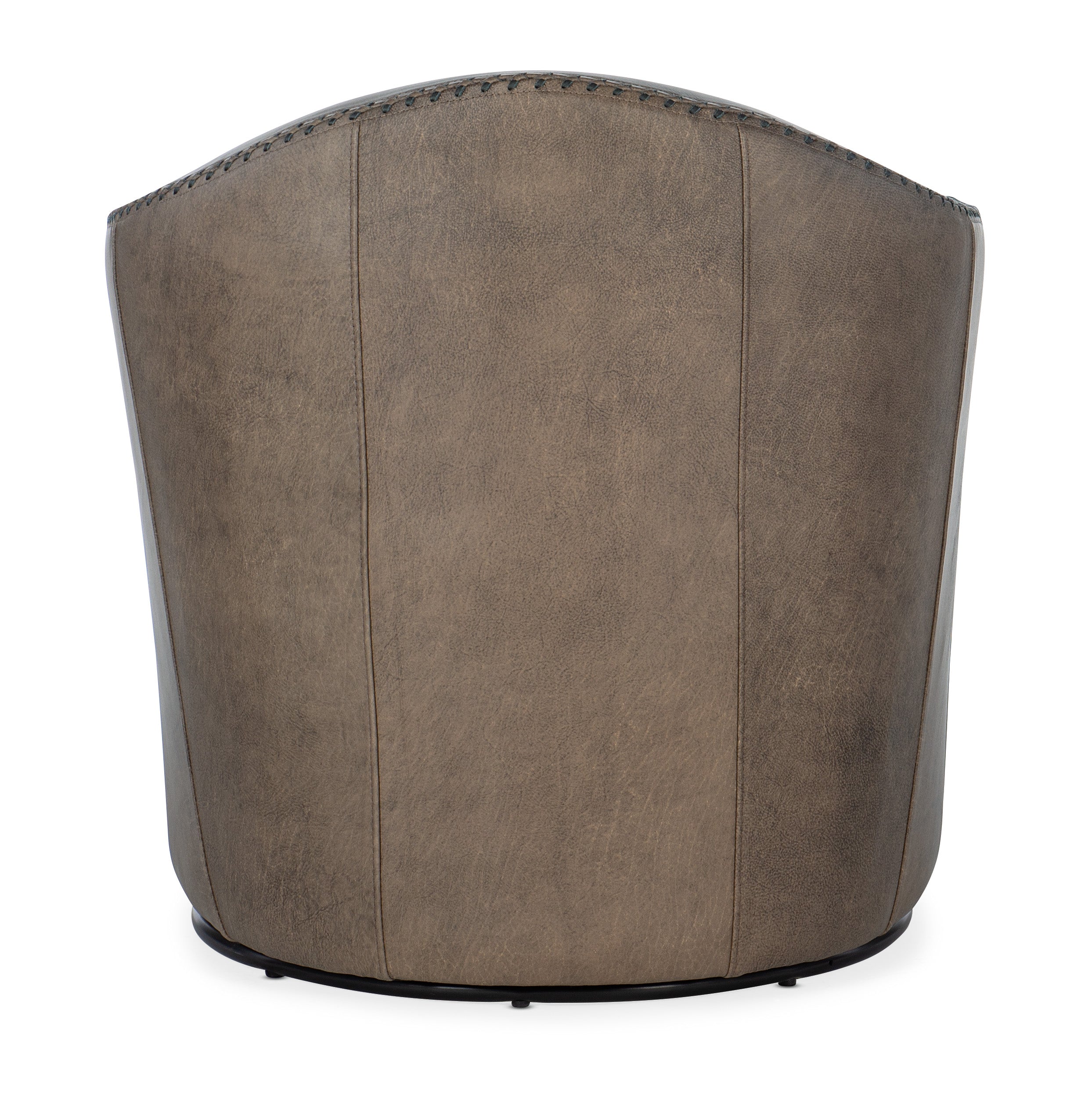 Hooker Furniture Roper Swivel Club Chair in Light Brown