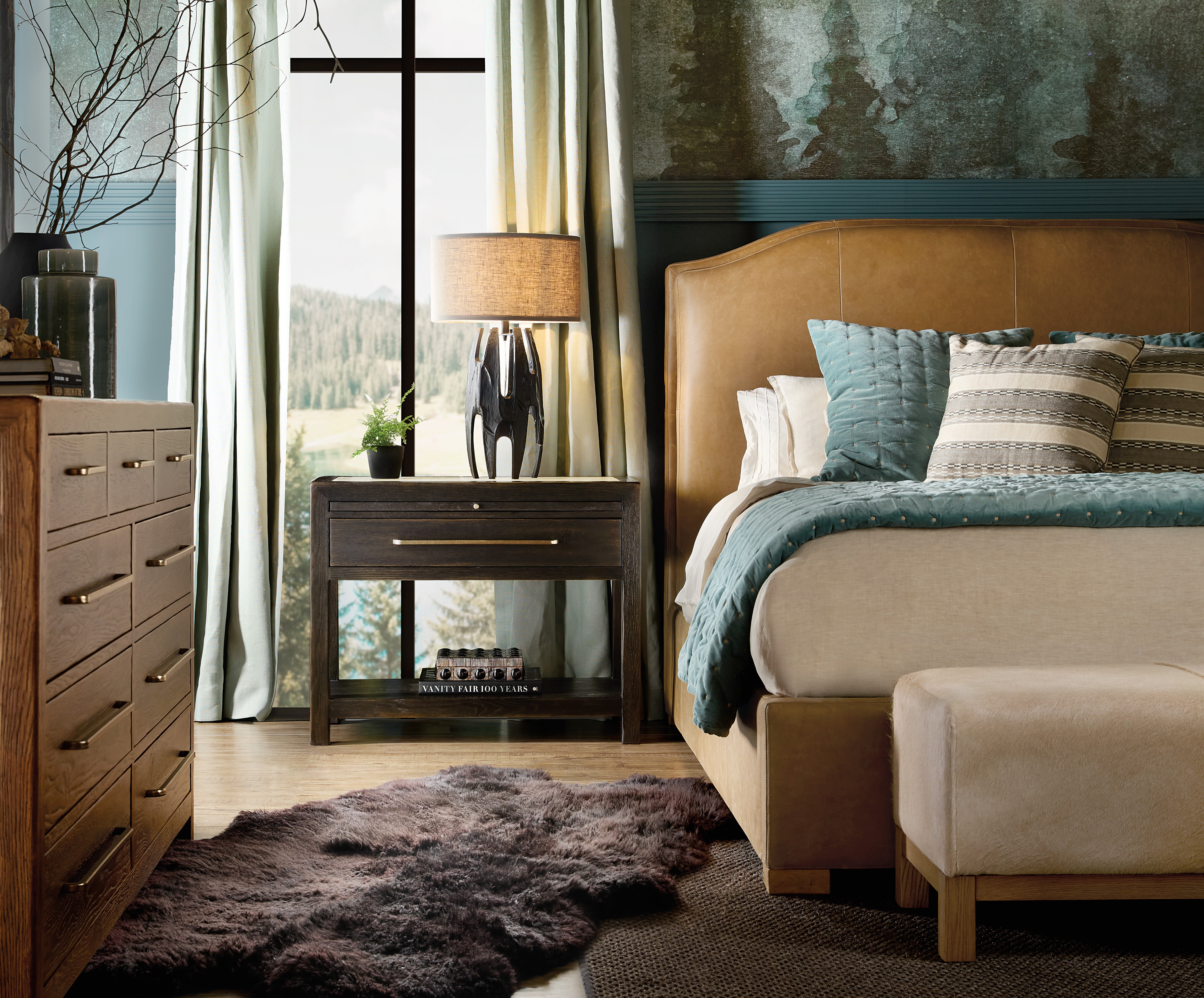 Hooker Furniture Driftwood Nine-Drawer Dresser