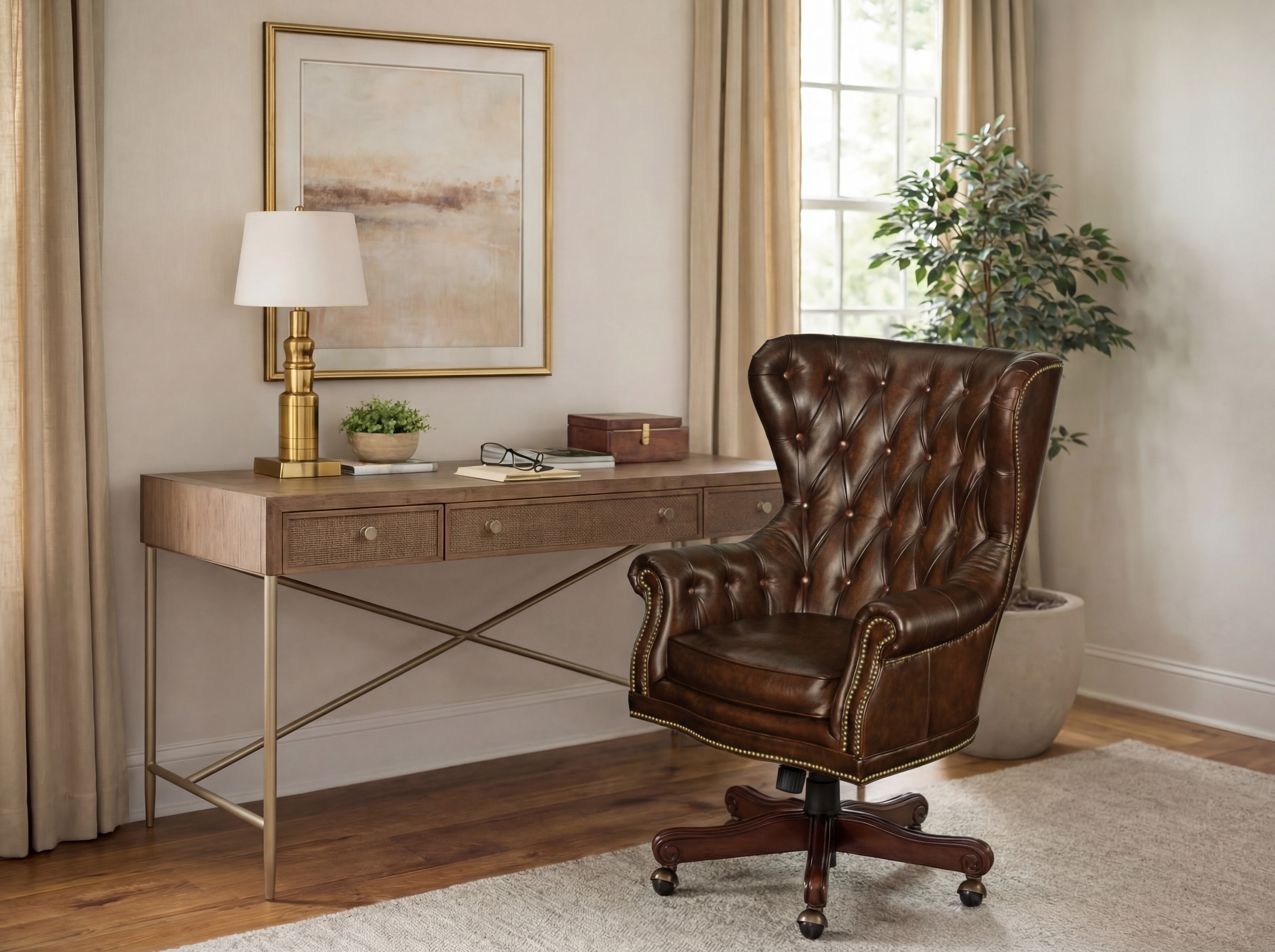 Hooker Furniture Erin Executive Swivel Tilt Chair