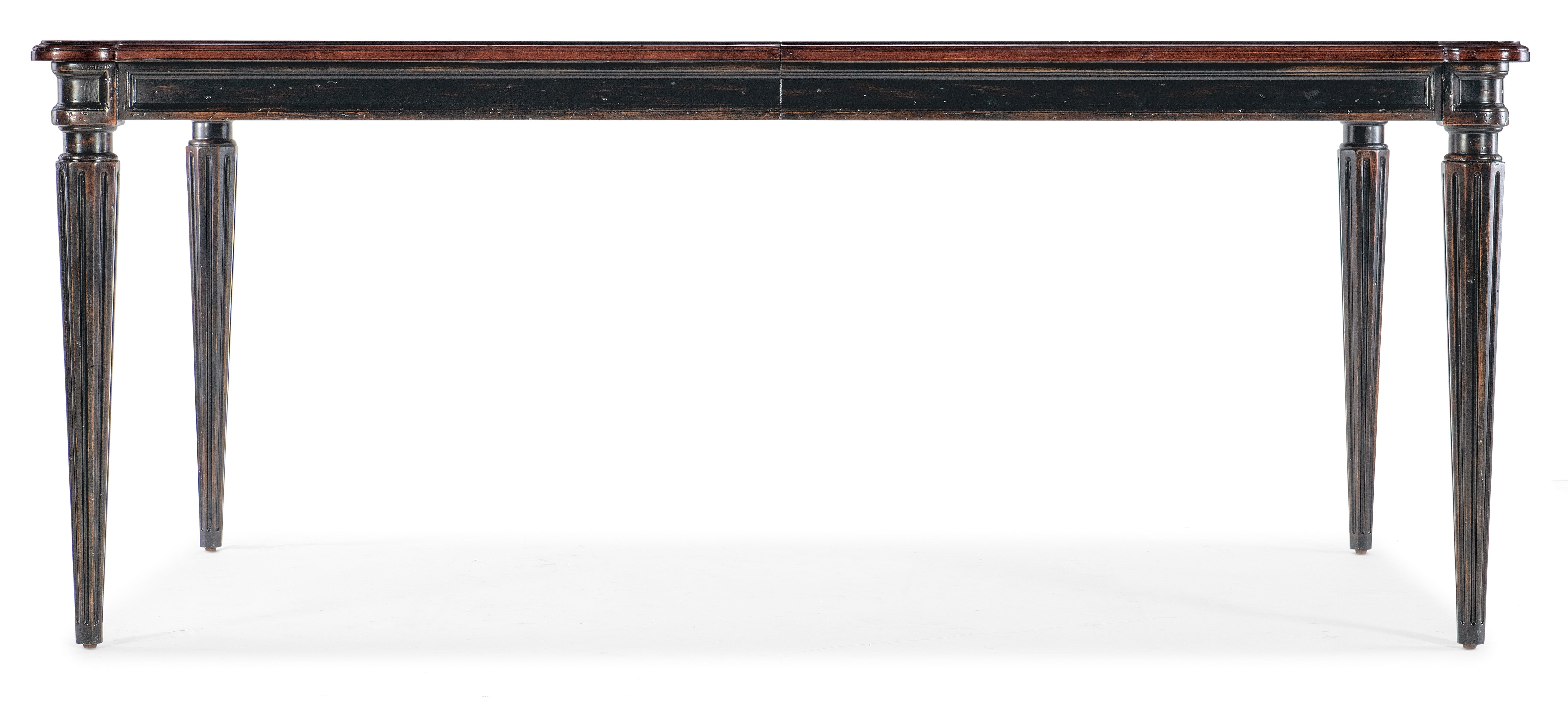 Hooker Furniture Charleston Rectangle Leg Dining Table w-2-22in Leaves
