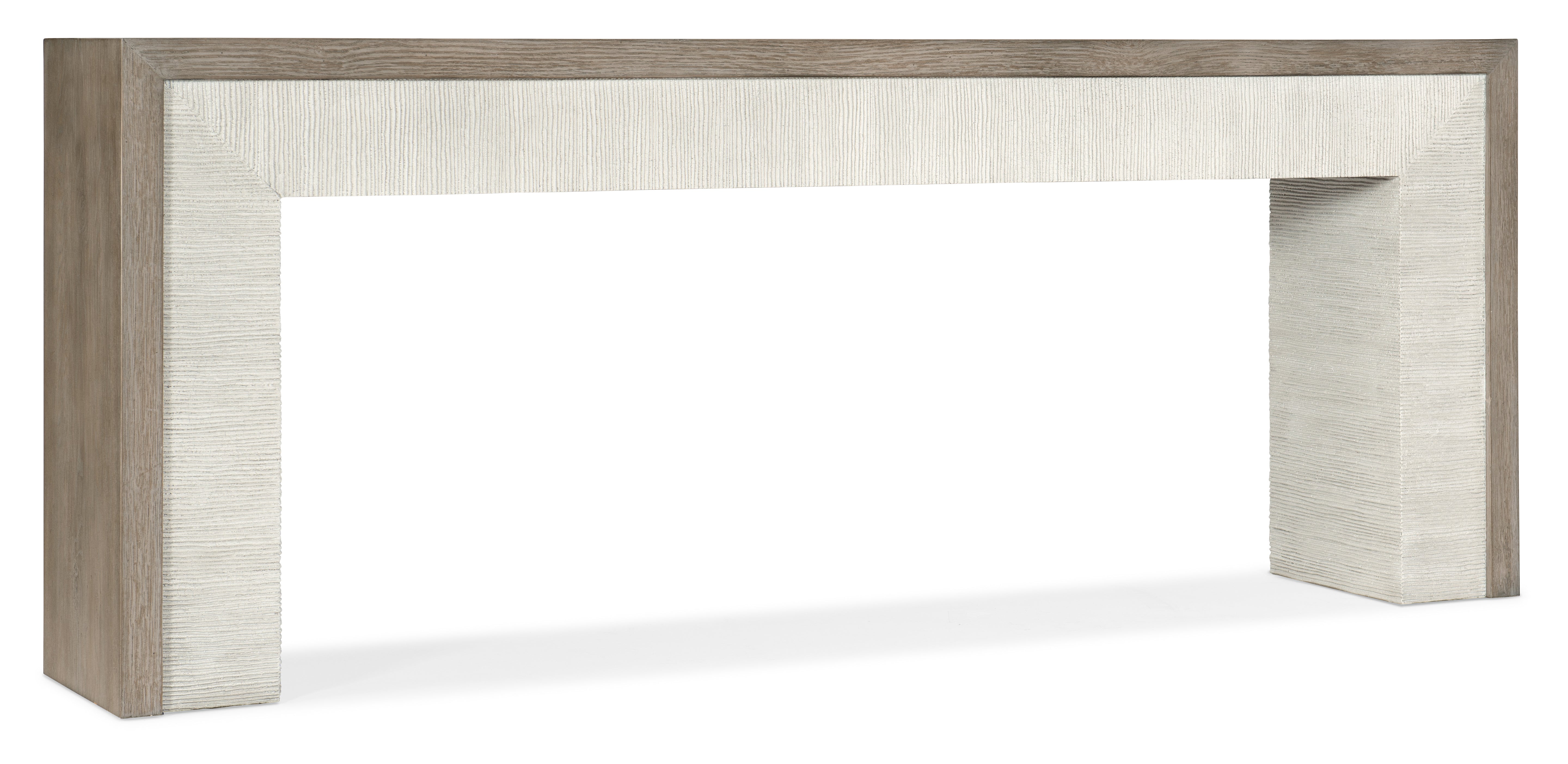 Hooker Furniture Serenity Skipper Console Table in Gray