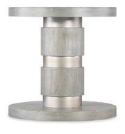 Hooker Furniture Melange Guilded Accent Table in Grays