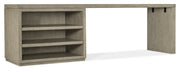 Hooker Furniture Linville Falls 96" Desk with Open Desk Cabinet