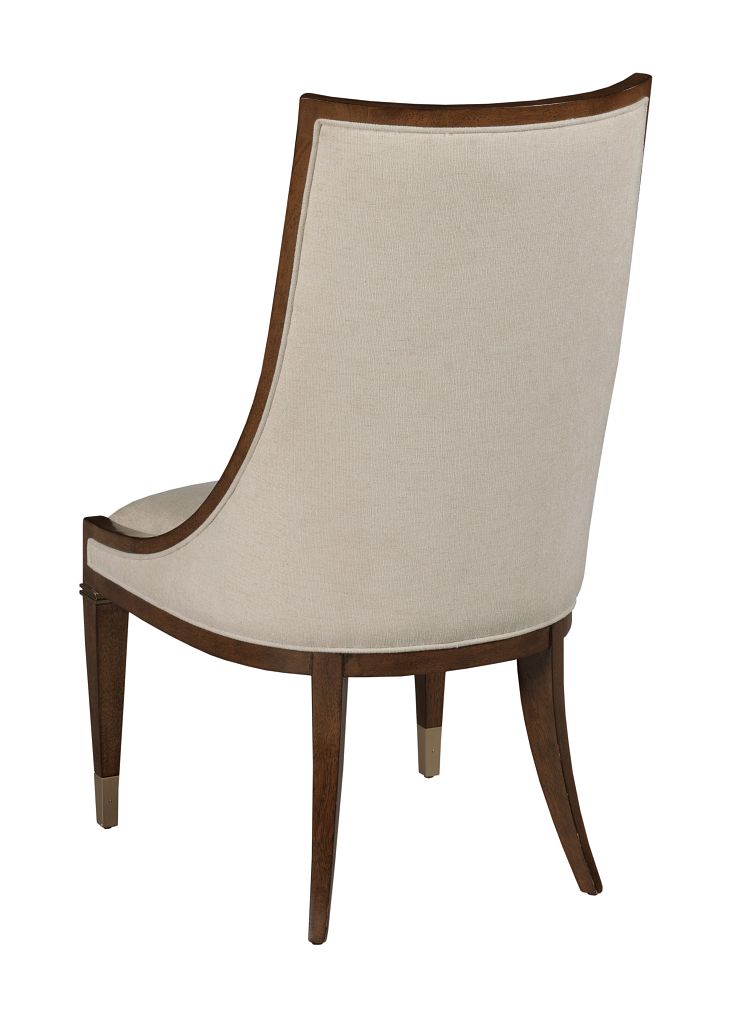 American Drew Vantage Cumberland Dining Chair in Warm Brown