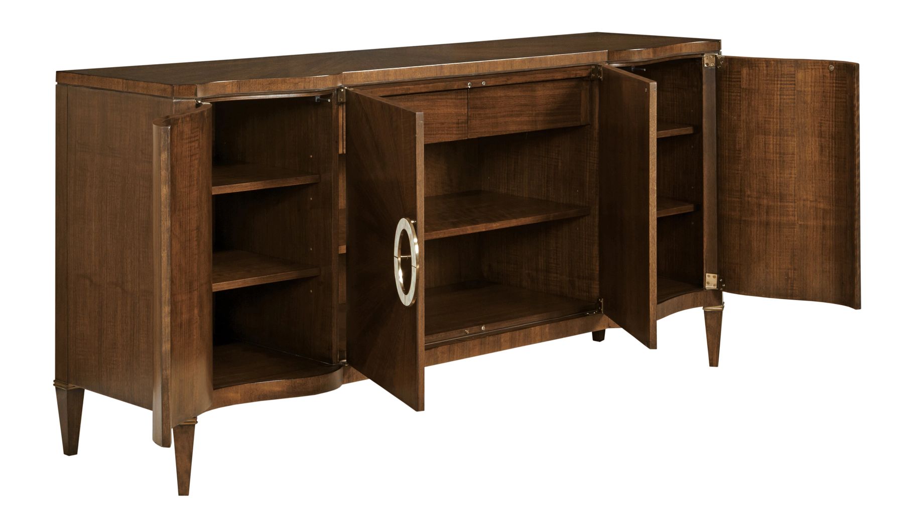 American Drew Vantage Springfield Buffet in Warm Brown