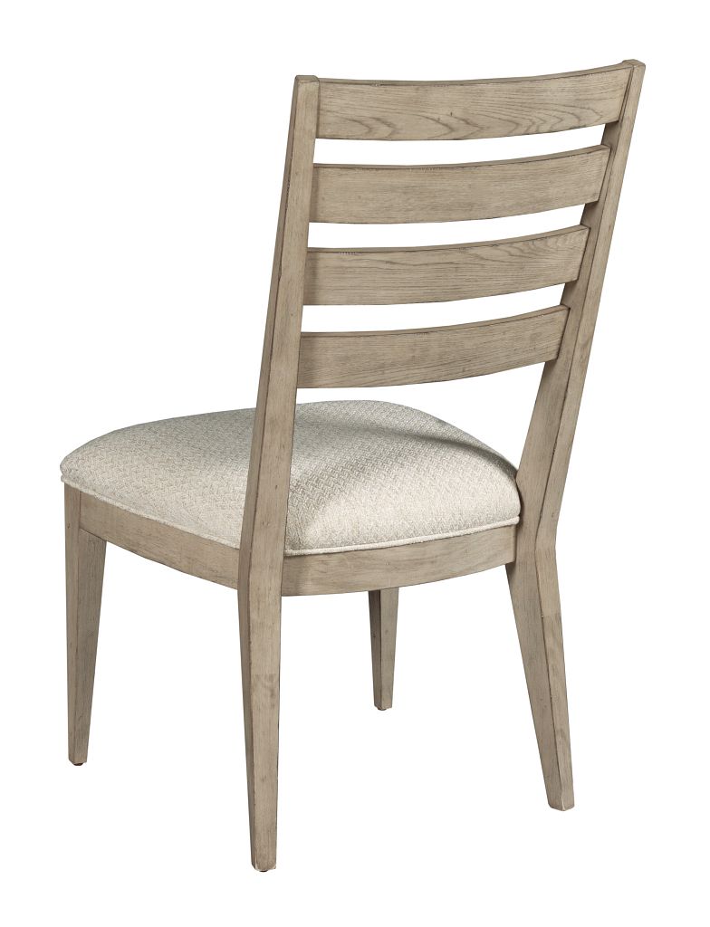 American Drew West Fork Brinkley Side Chair in Aged Taupe