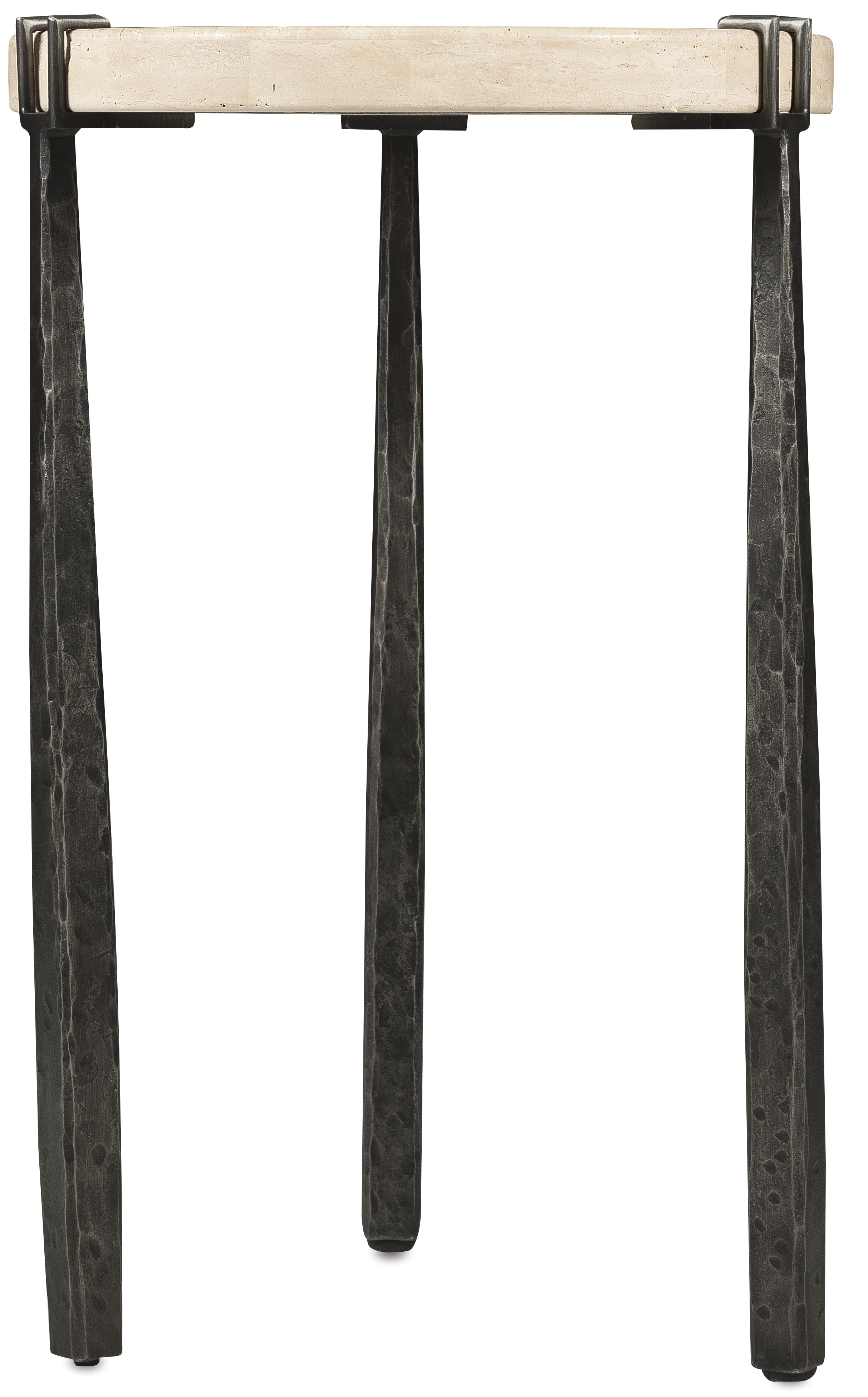 Hooker Furniture Driftwood Metal Spot Table in Grays