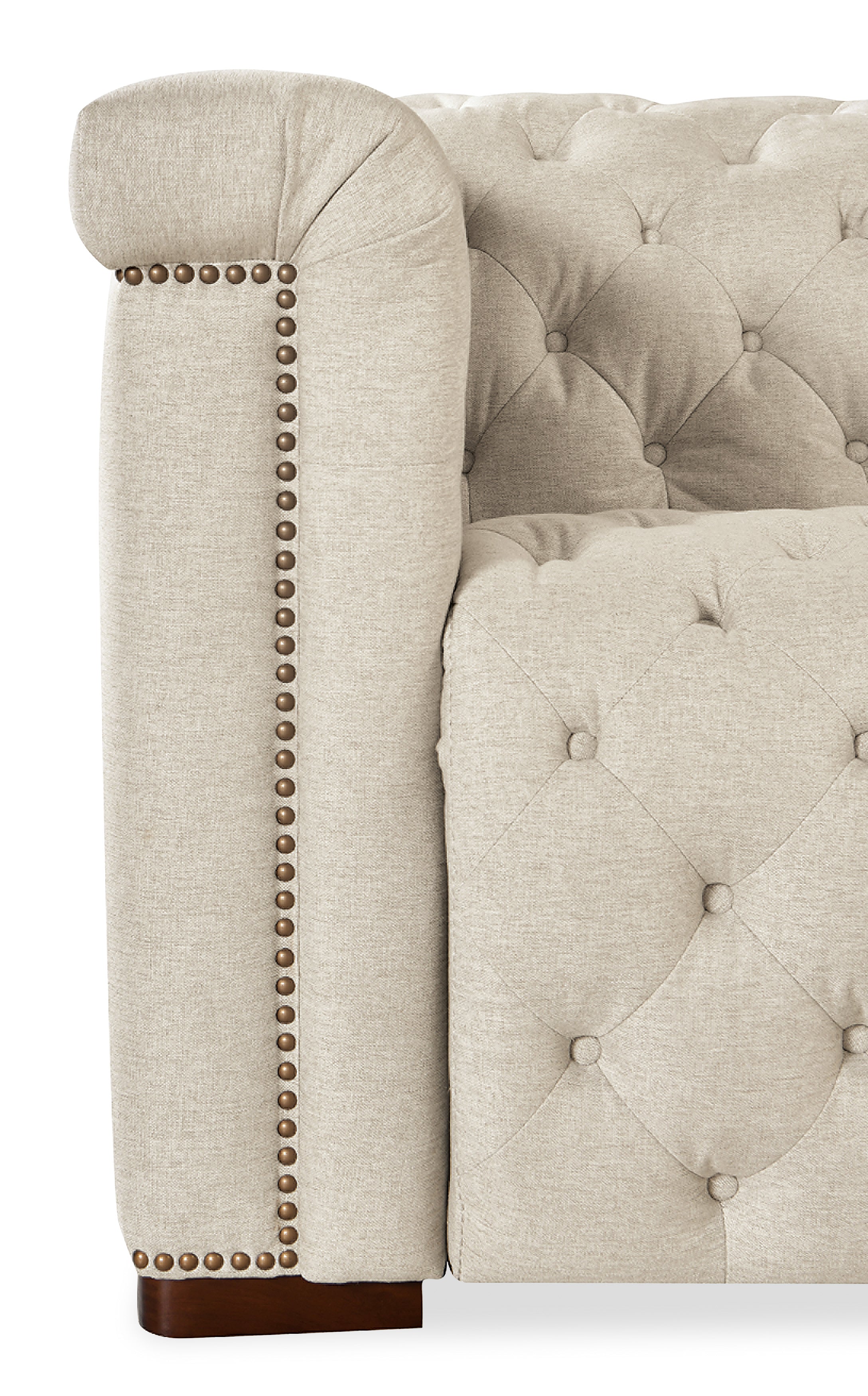 Hooker Furniture Savion Deux 5 Seat Sectional with Four Power Recliners and Six Power Headrests in Beige