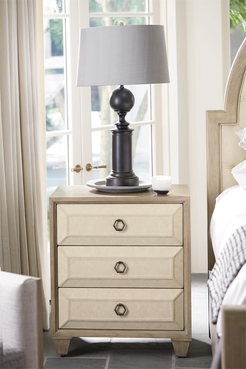 Bernhardt Furniture Santa Barbara Petite Nightstand in Sandstone