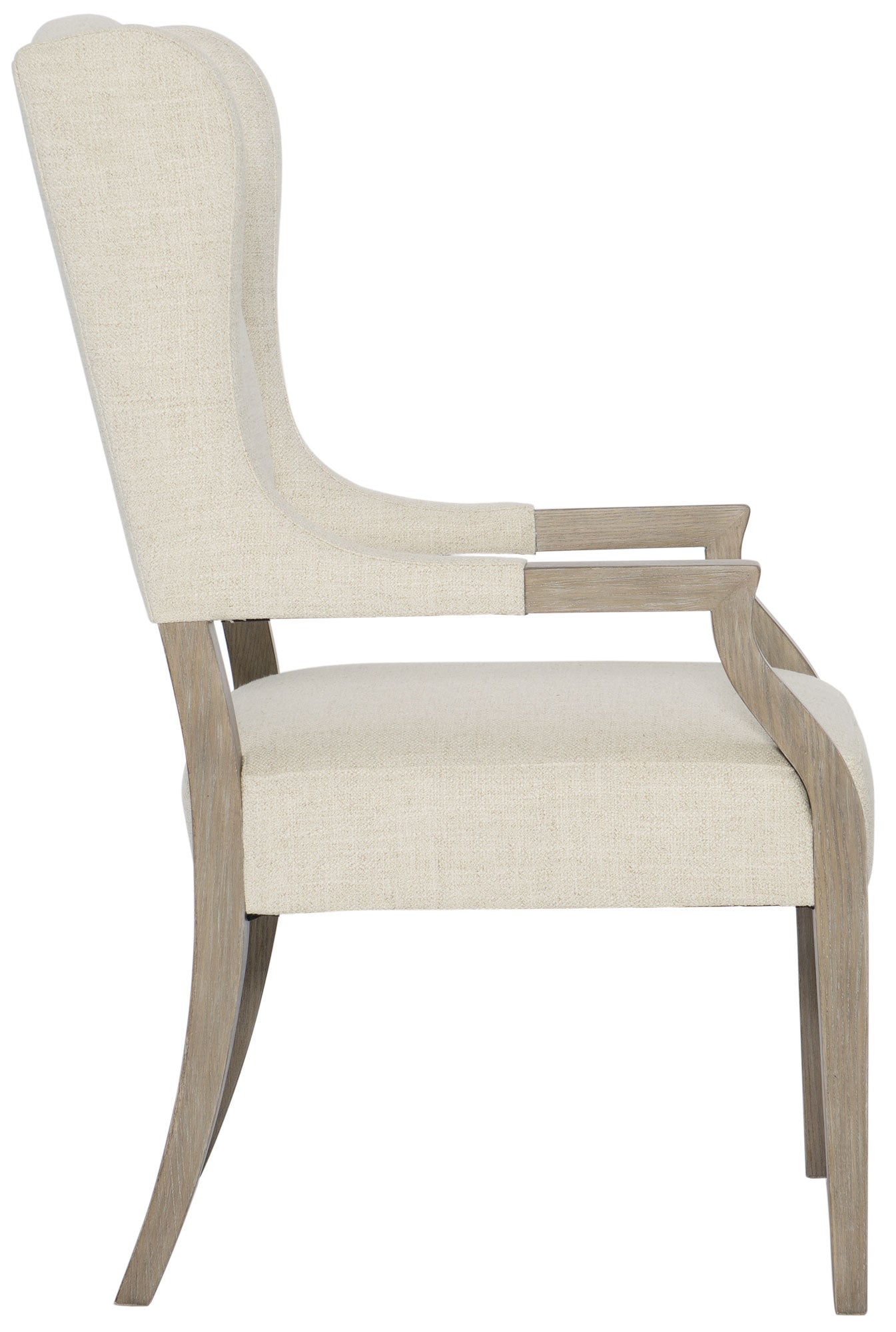 Bernhardt Furniture Santa Barbara Dining Arm Chair in Sandstone