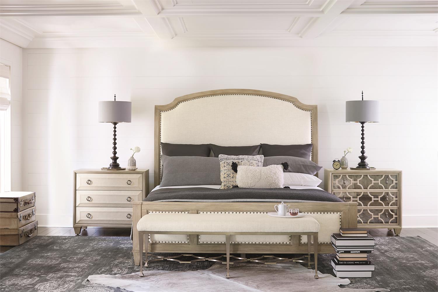Bernhardt Furniture Santa Barbara Panel Bed  in Sandstone