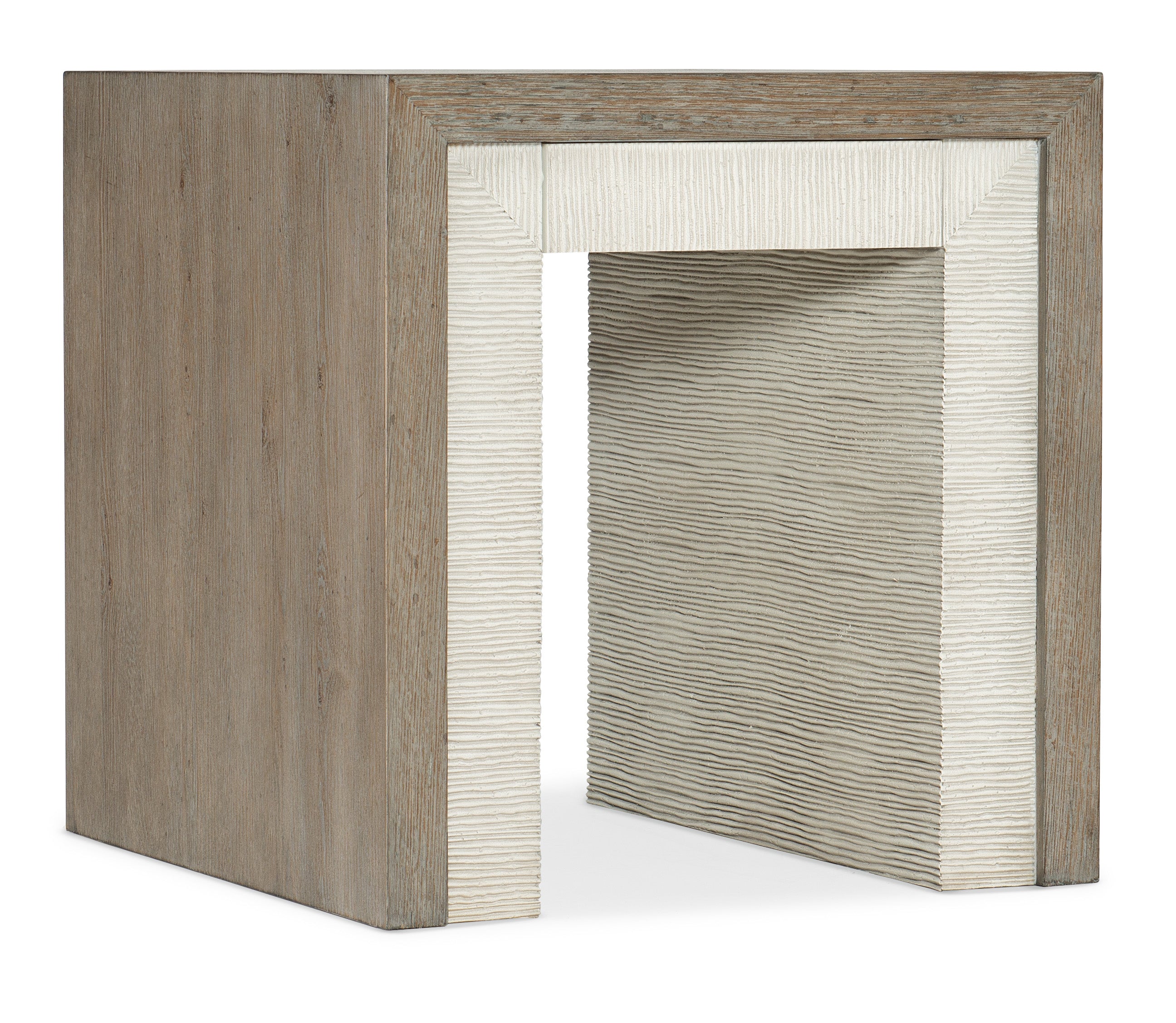 Hooker Furniture Serenity Skipper End Table in Gray