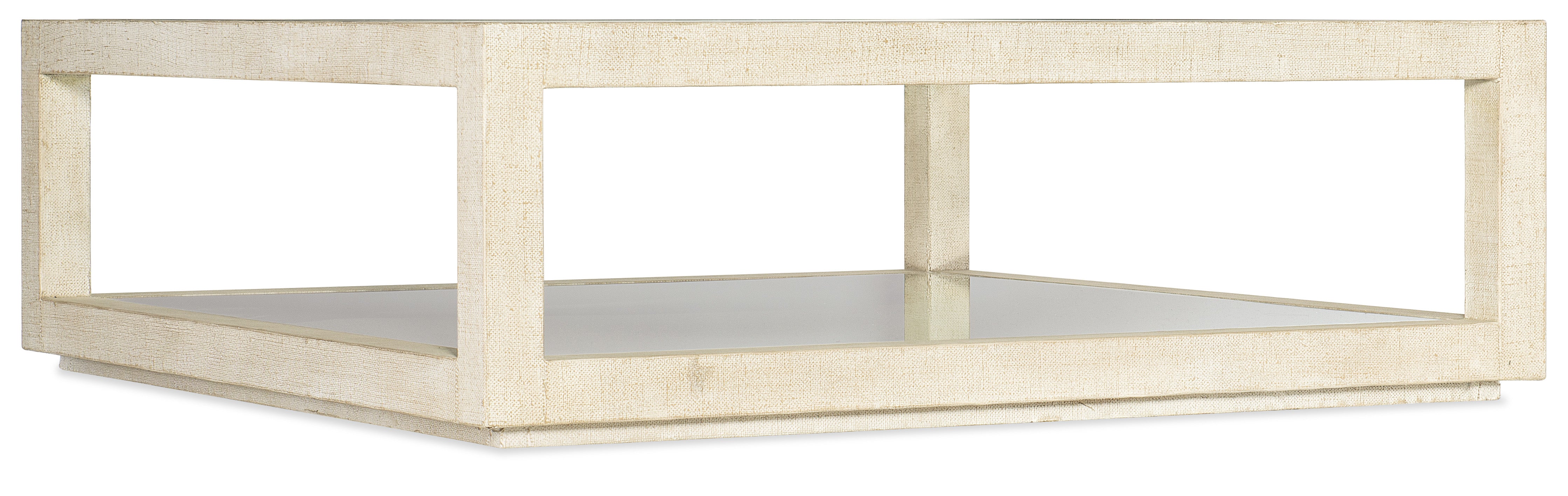Hooker Furniture Cascade Square Cocktail Table in Beige